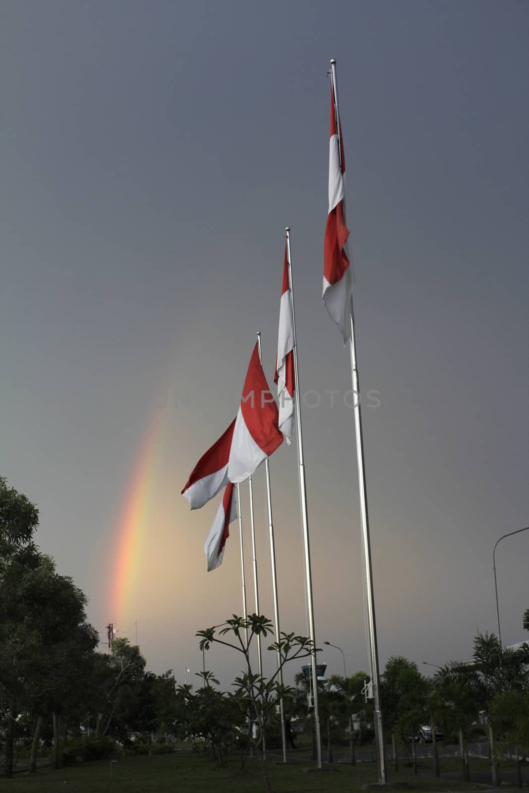 Indonesia's flag by antonihalim