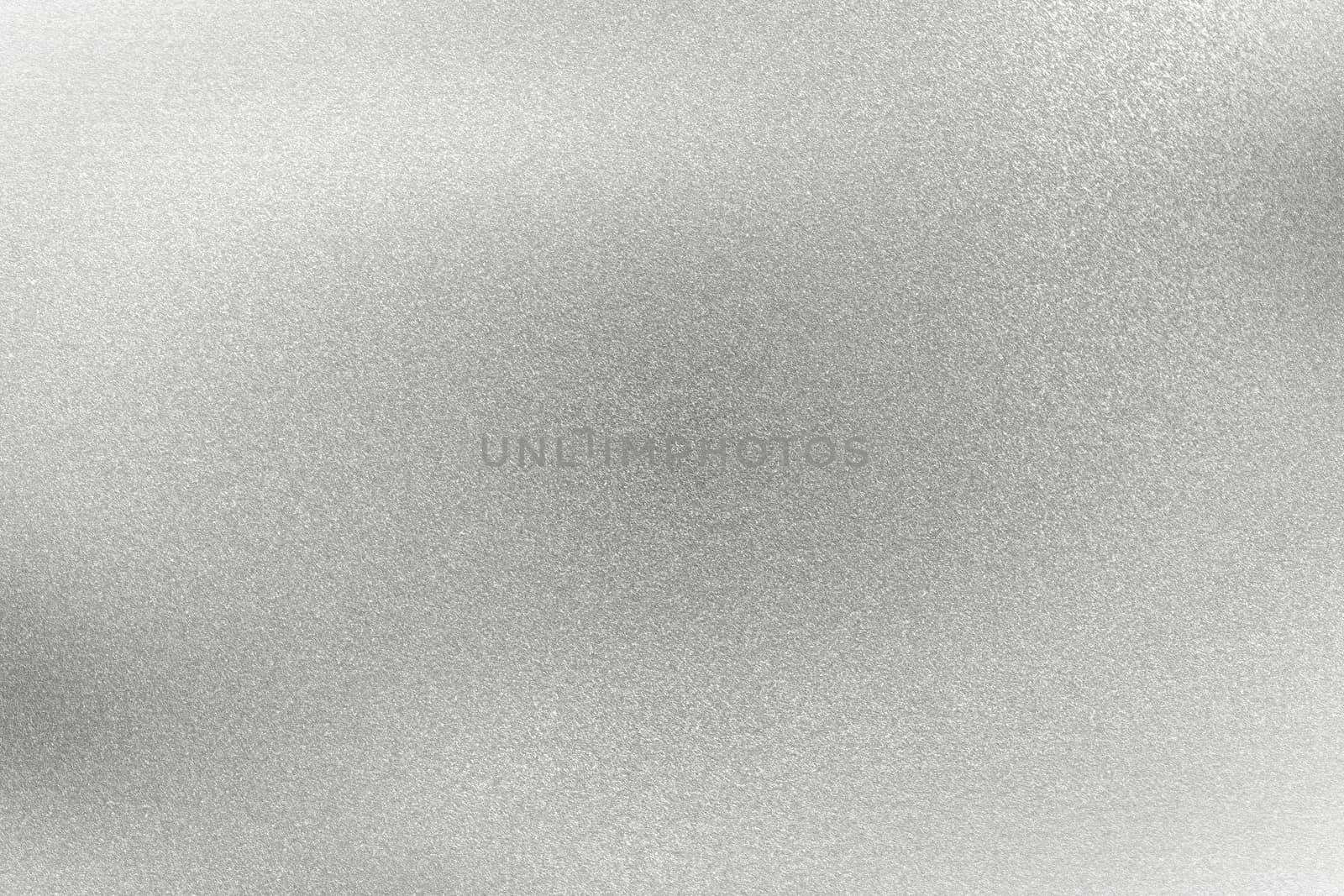 Abstract texture background, shiny brushed silver steel wall