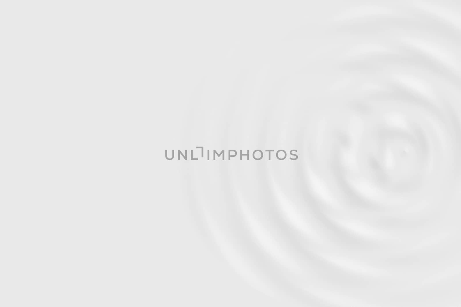 Abstract soft background, texture of white water ring or white milk surface