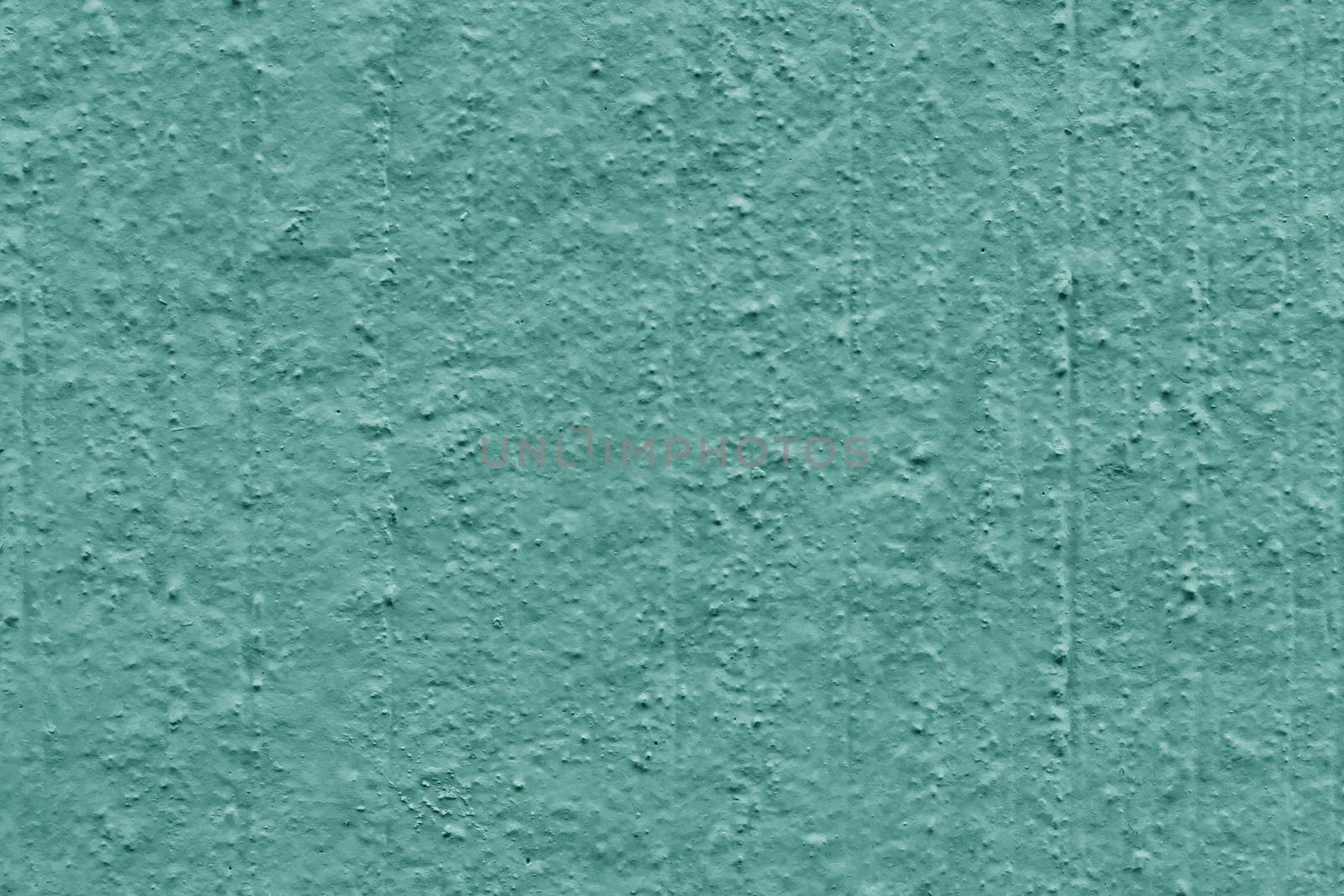 Green paint plastered concrete wall texture, background by galsand