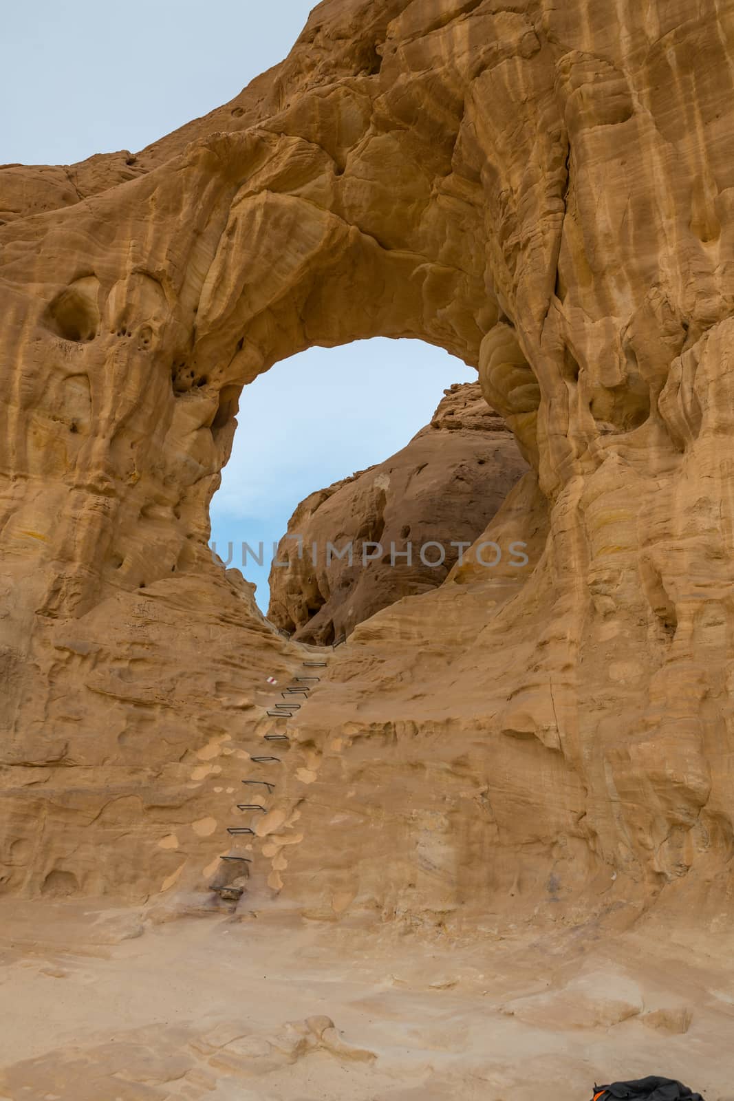 the arches rock in timna national park in south israel near Eilta