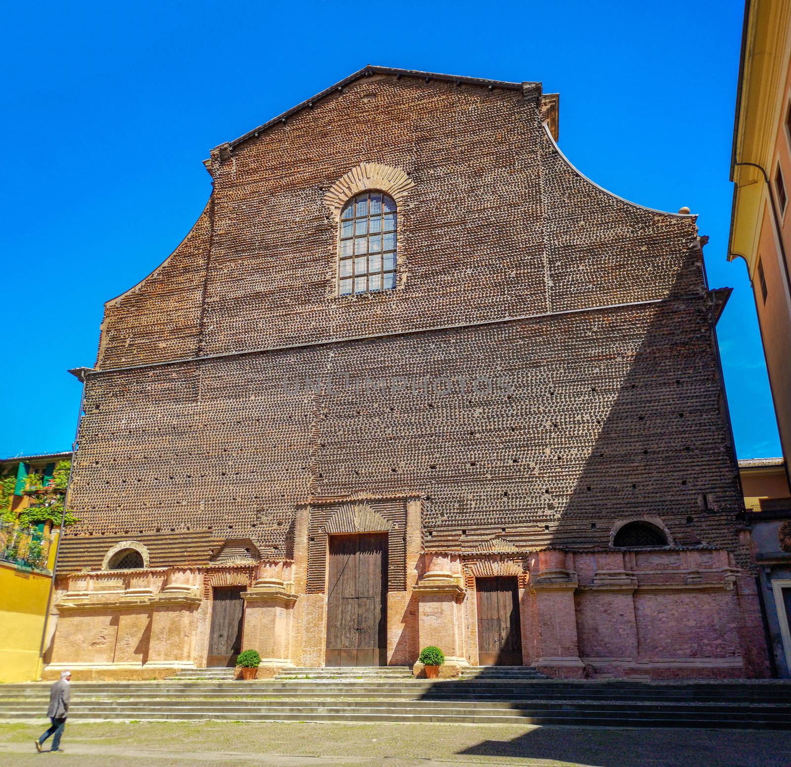 the former Santa Lucia church of Via Castiglione in Bologna - Emilia Romagna - Italy .