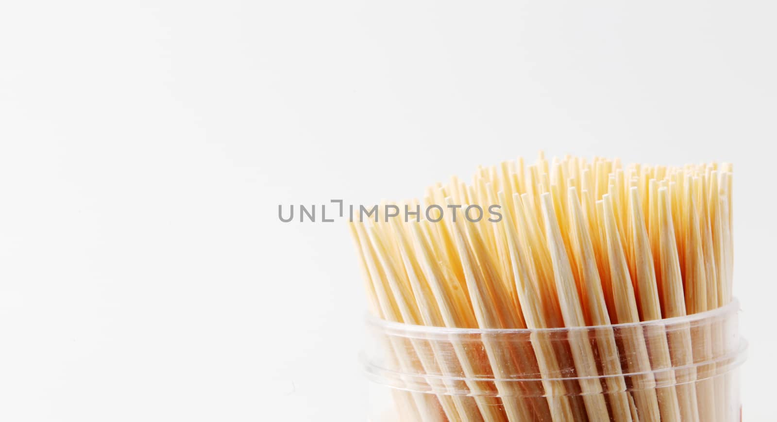 Wooden Toothpick That Is Used To Clean Teeth After Eating.