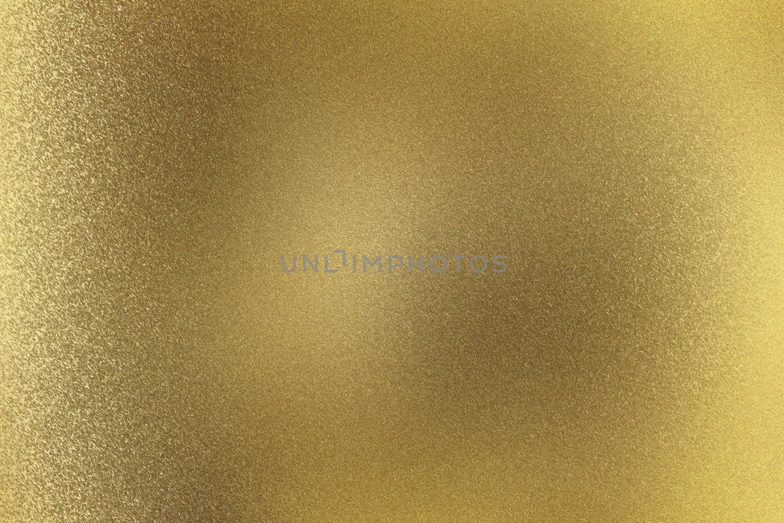 Brushed gold metal wall, abstract texture background