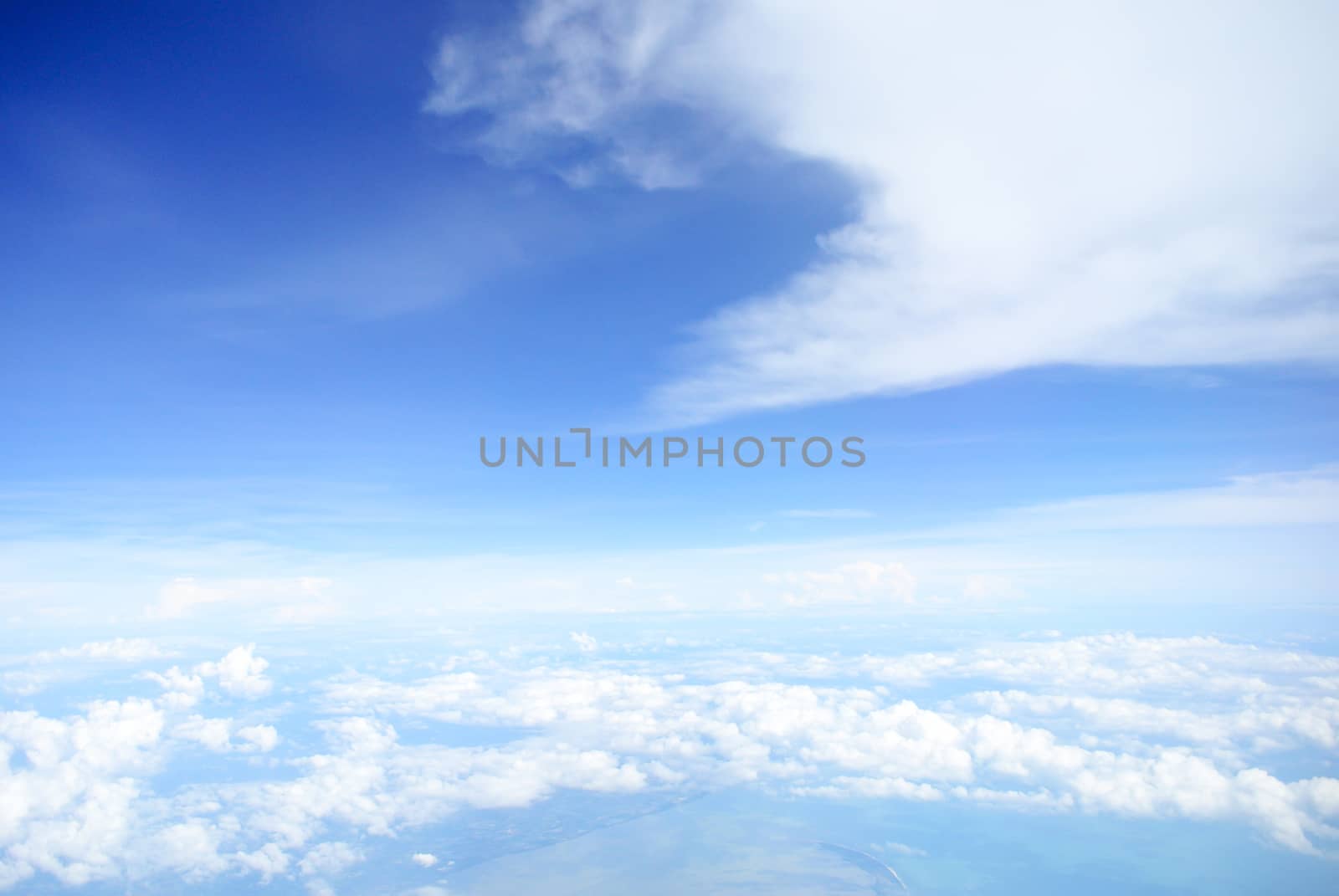 Blue sky with clouds, sky with cloudy
