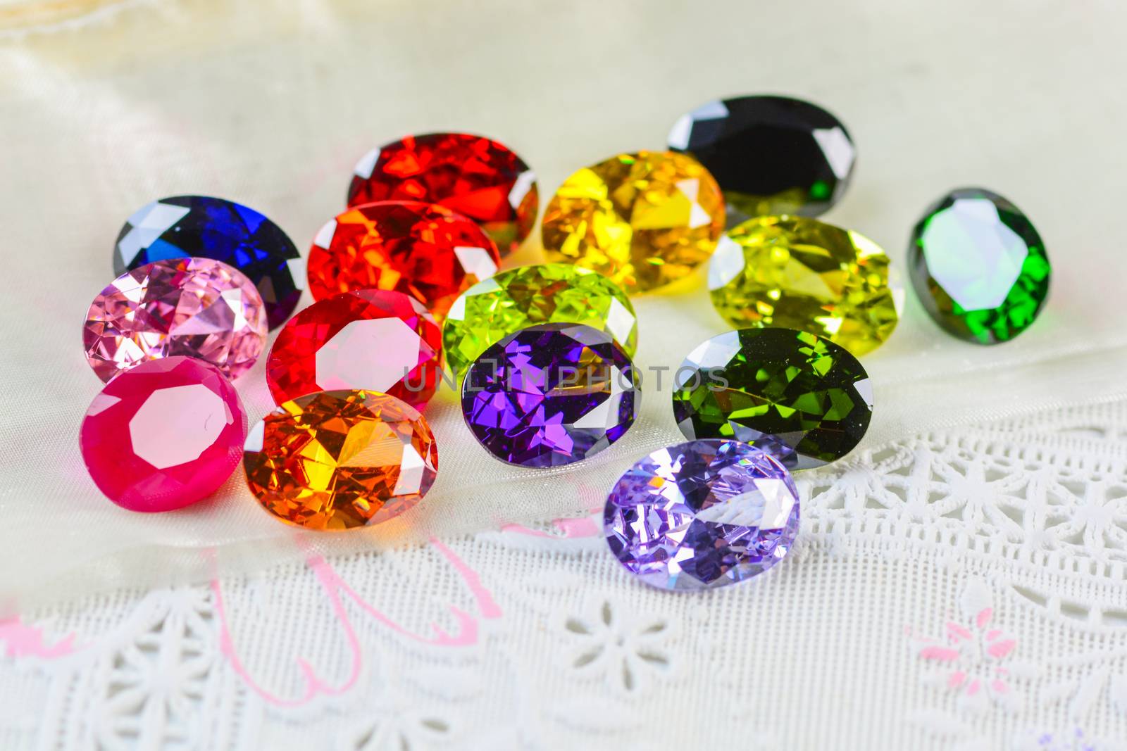 Cubic zirconia gemstones by yuiyuize