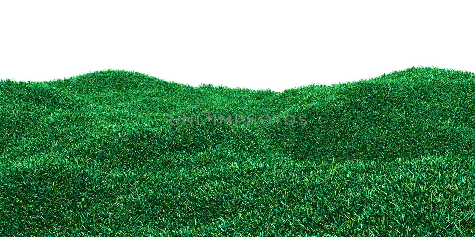 Background image of lush grass field by cherezoff