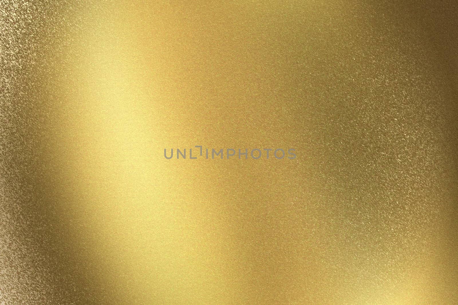 Brushed golden wave metal sheet, abstract texture background