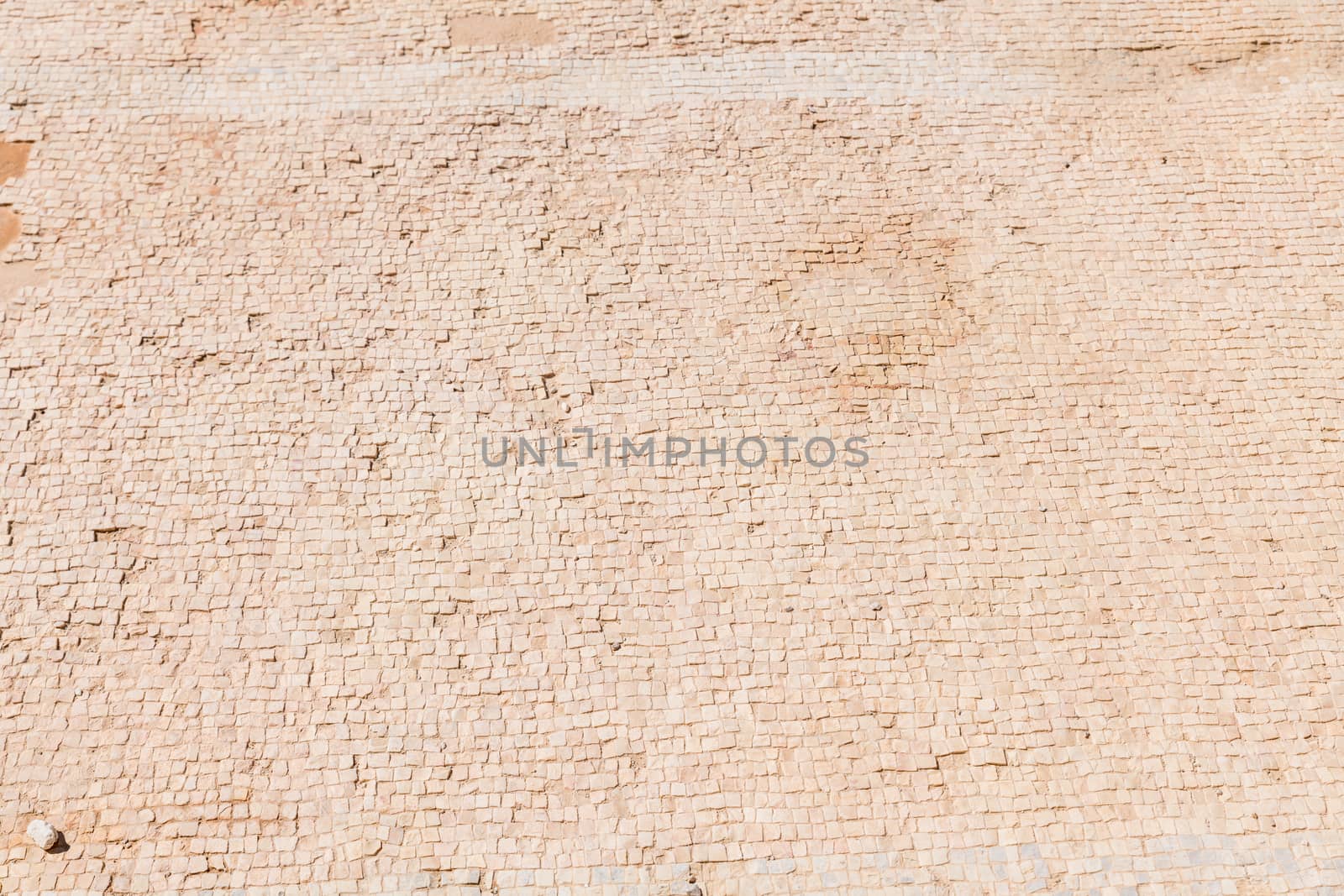 a closeup of old floor in masada by compuinfoto