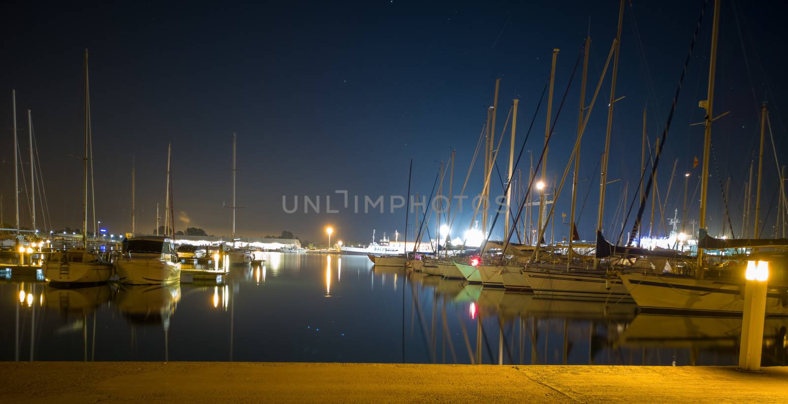 Burriana marina in long exposure