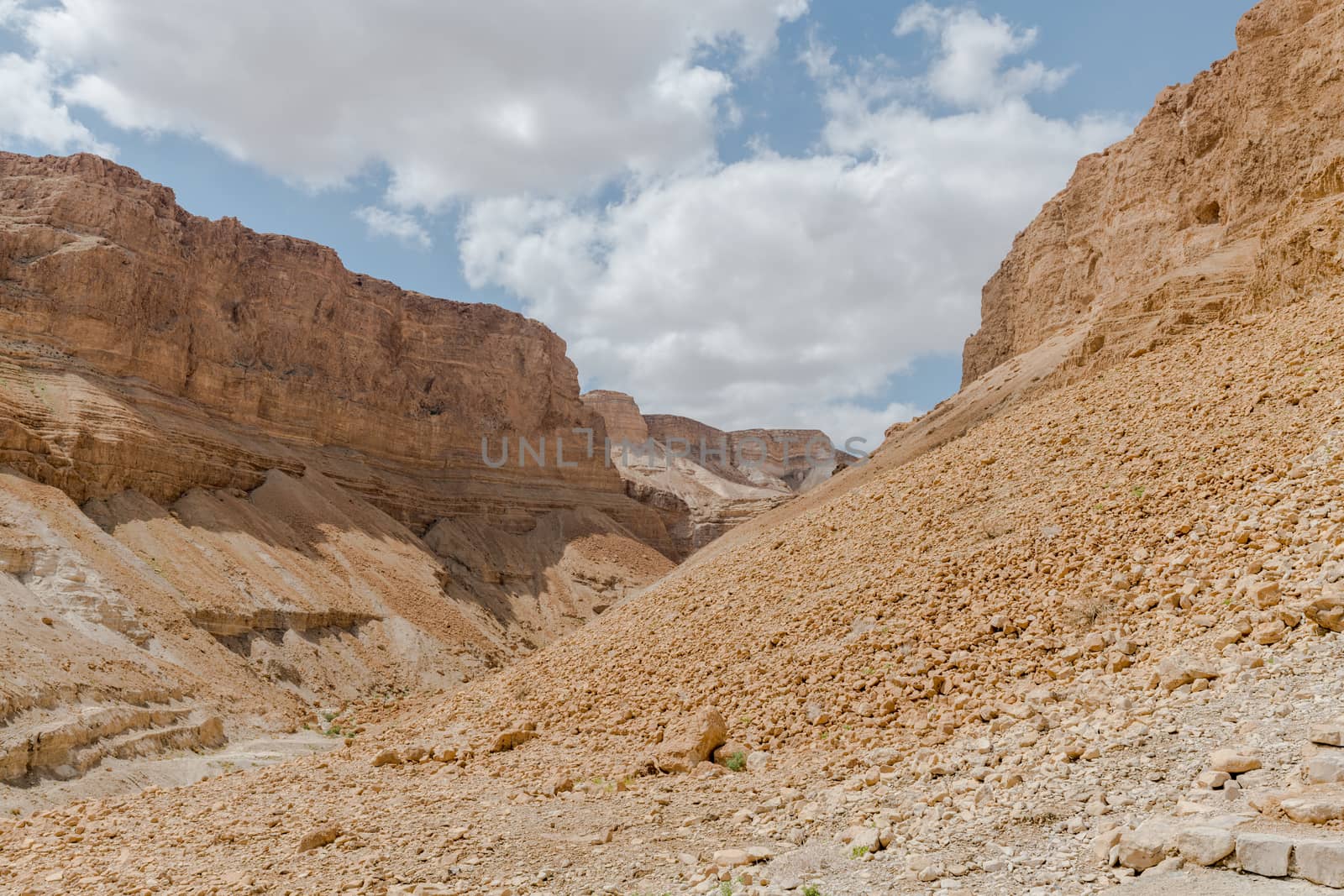 mountains and rocks view from masada in israel