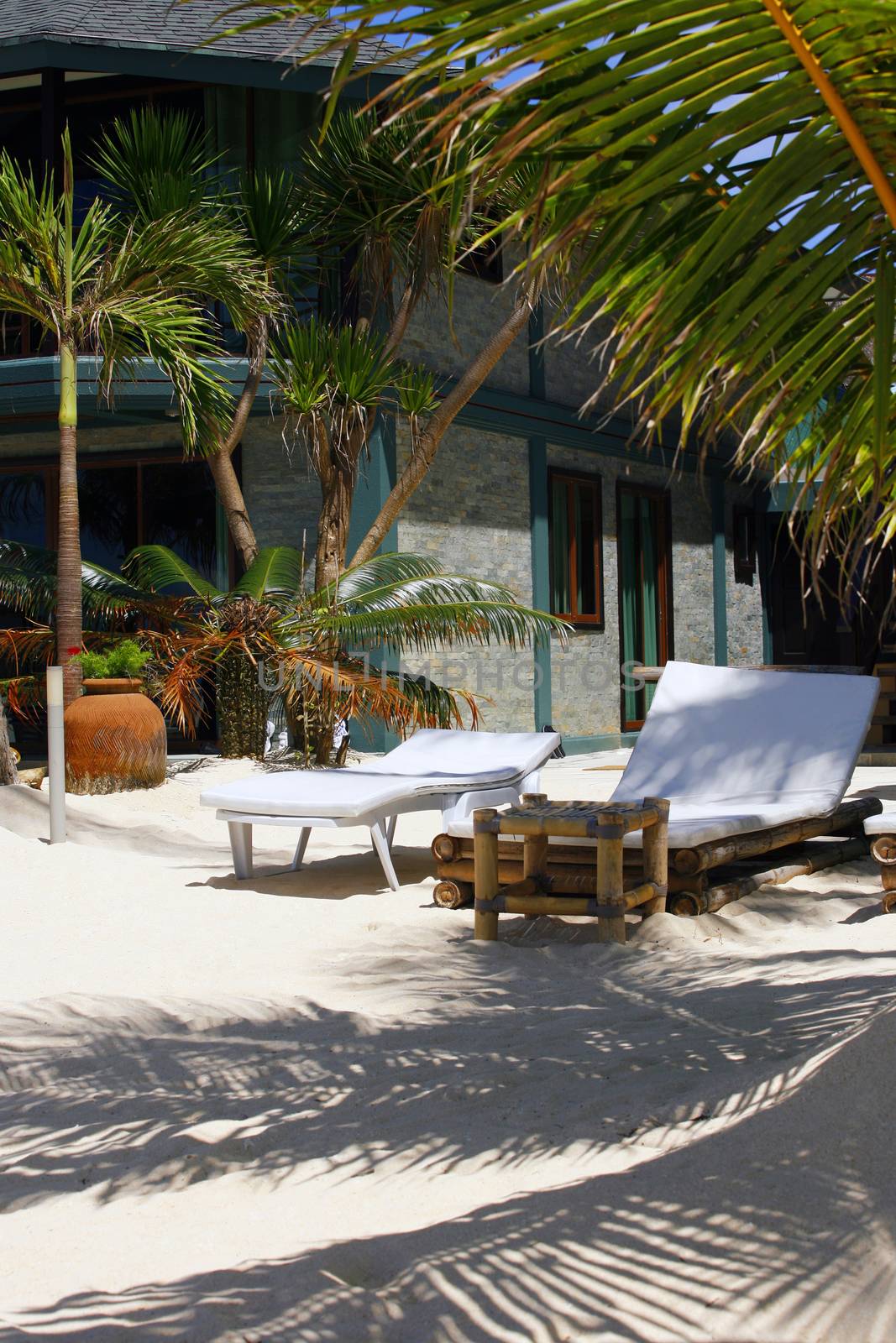 Bungalow with its own beach. Boracay. Philippines