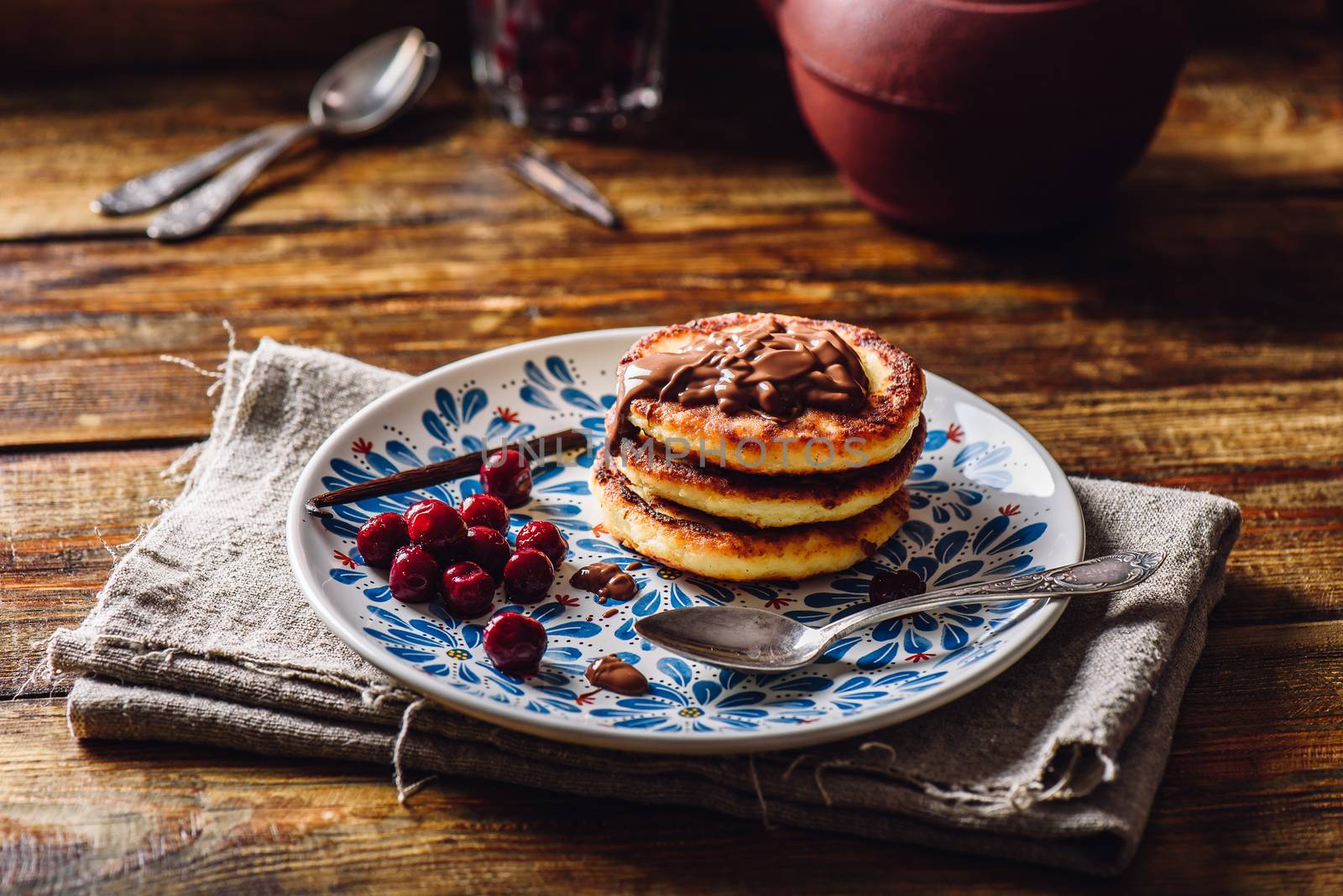 Quark Pancakes with Cherry by Seva_blsv
