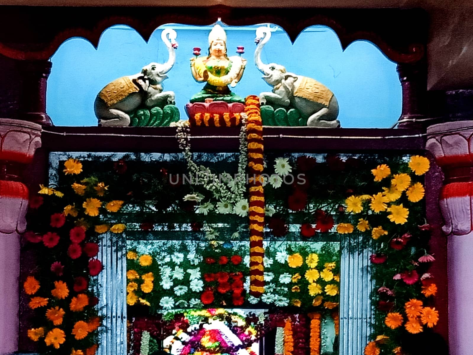 Arch of an Ancient Temple in India by ravindrabhu165165@gmail.com