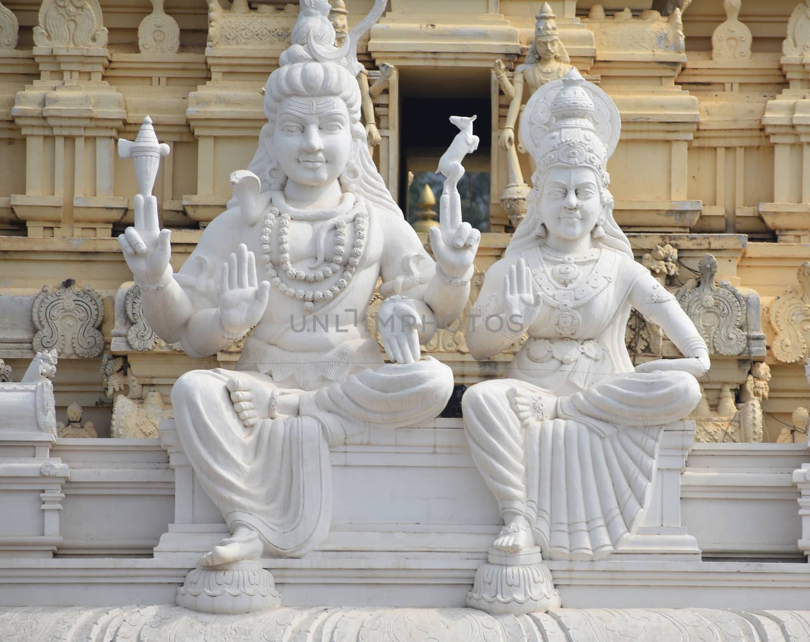 Sculpture of lard Siva, god of distraction in hindu methodology.