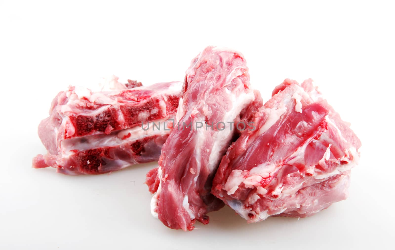 Fresh Meat Against White Background by nenovbrothers