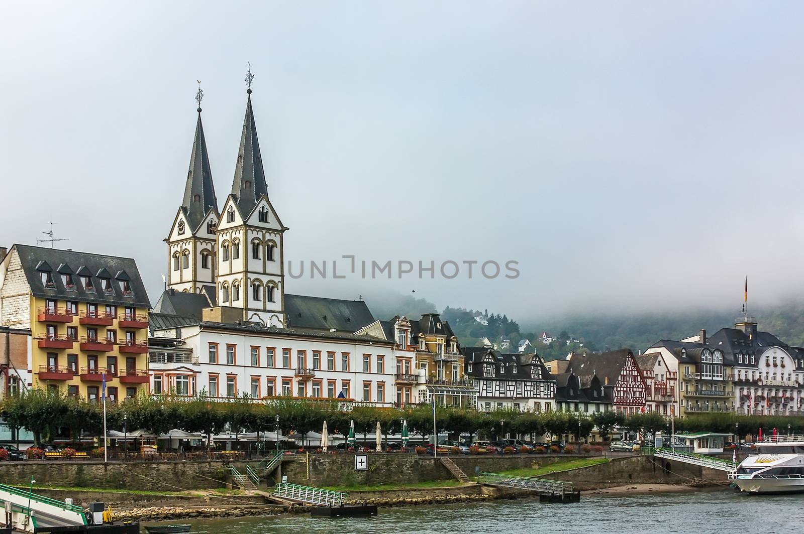 Boppard lies on the upper Middle Rhine, often known as the Rhine Gorge. Germany