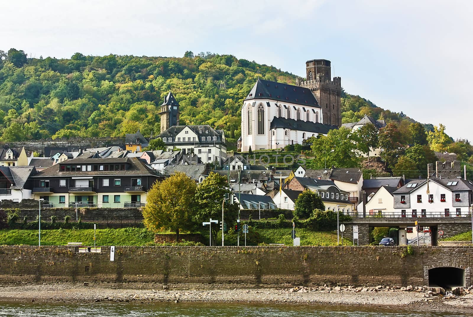 Oberwesel is a historical town on the Middle Rhine