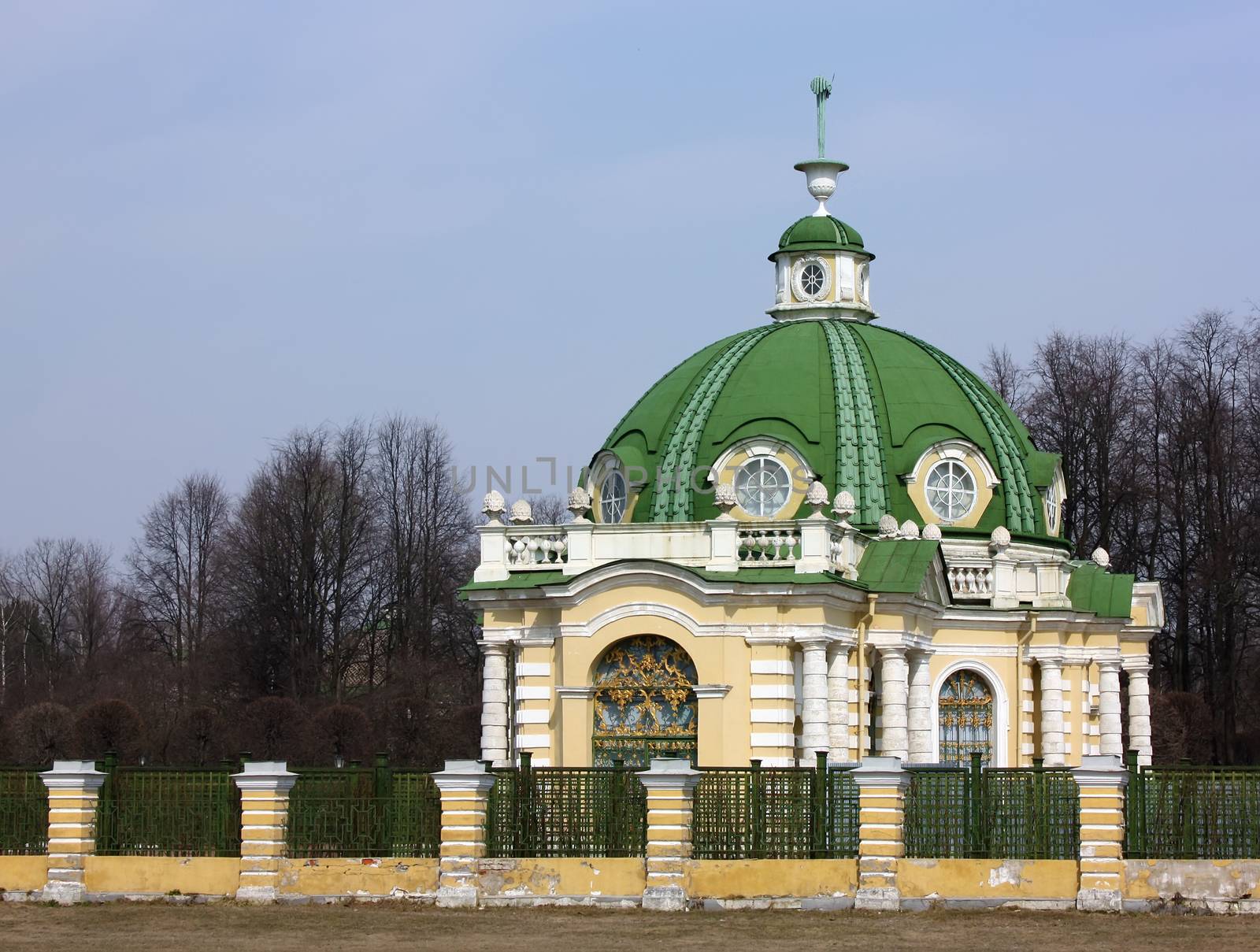 Pavilion a grotto in Kuskovo, Moscow by borisb17