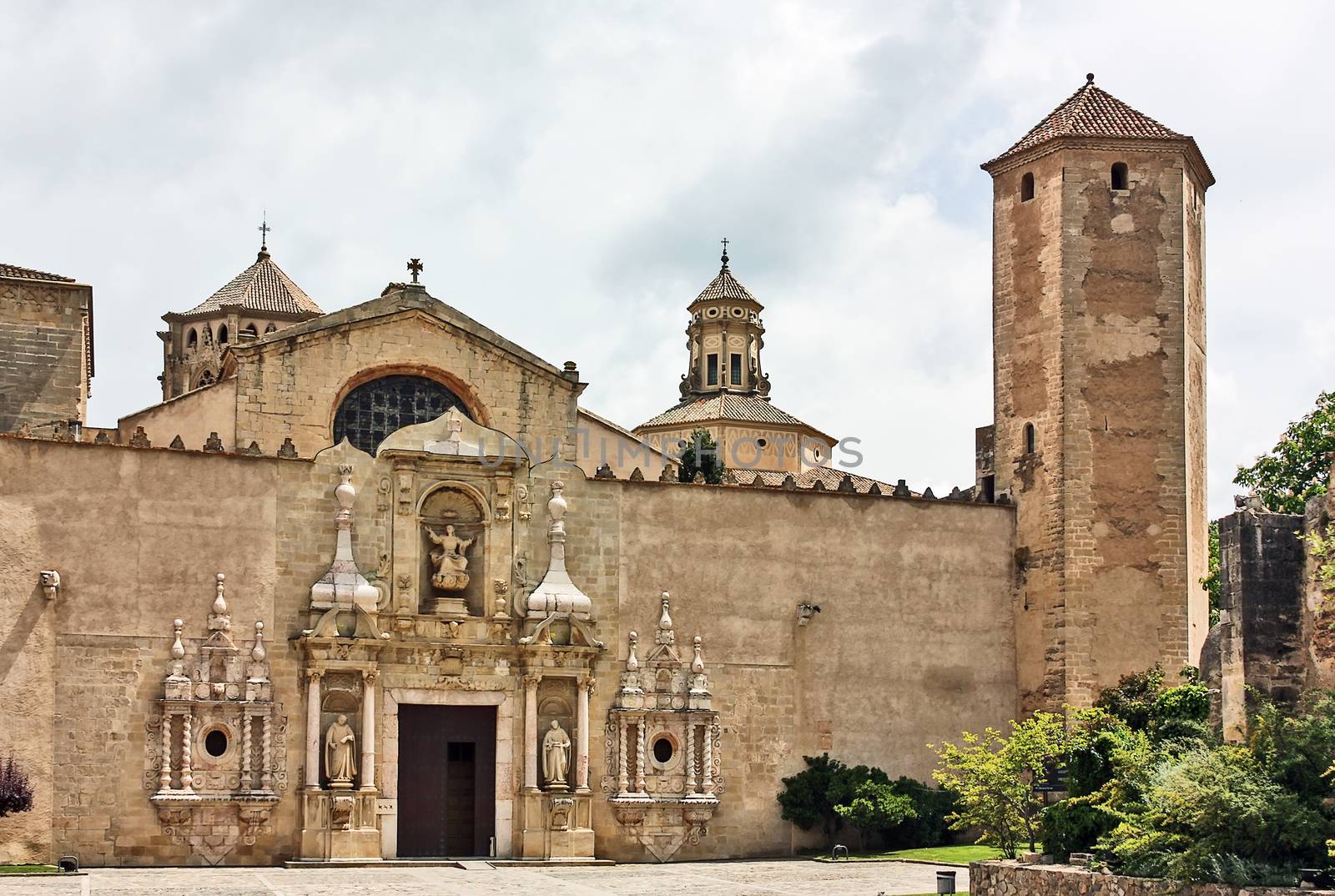 The Monastery of Santa Maria de Poblet,Spain by borisb17