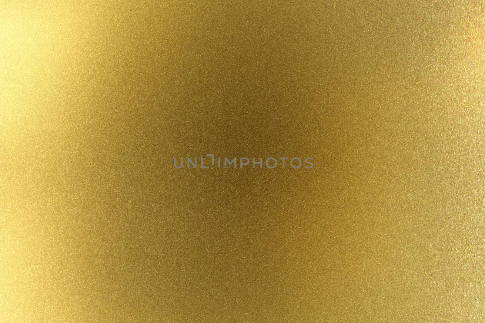 Brushed glossy golden steel wall, abstract texture background