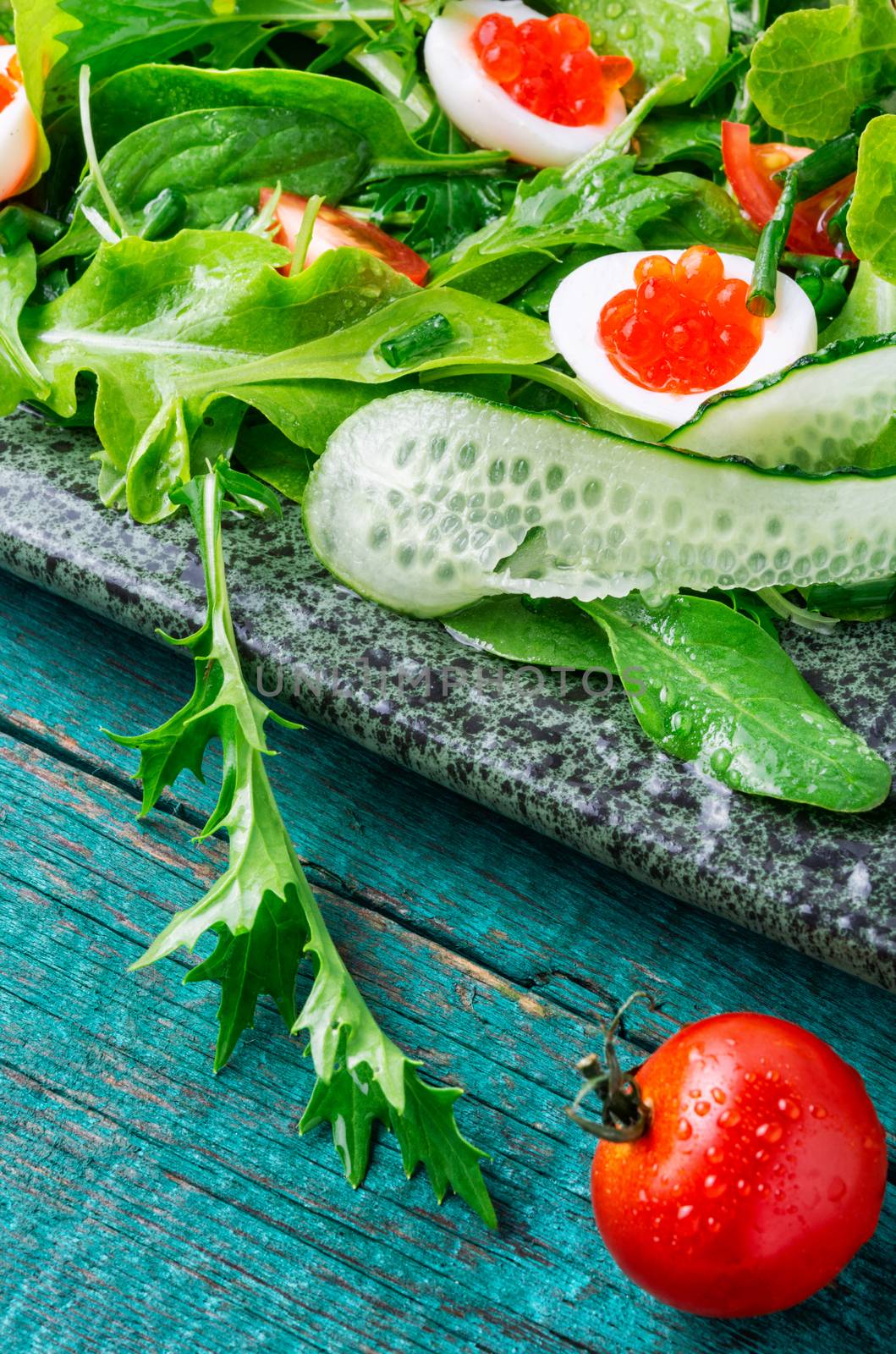 Fresh green salad by LMykola