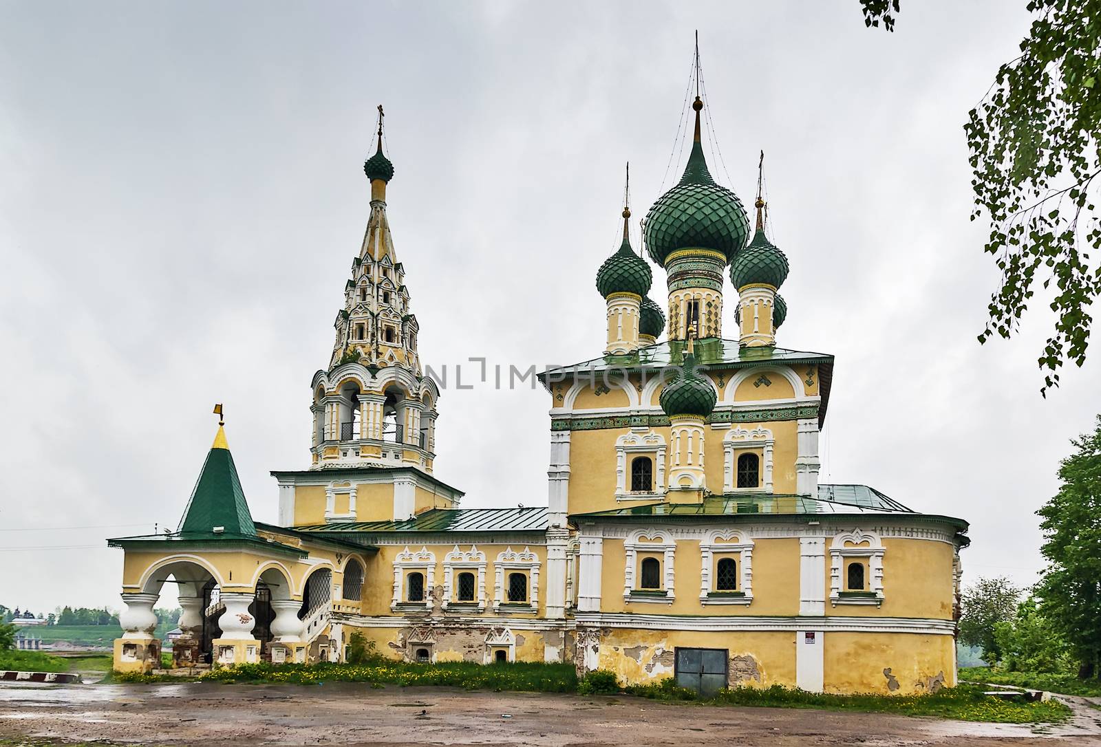 Church of the Nativity of John the Baptist, Uglich by borisb17