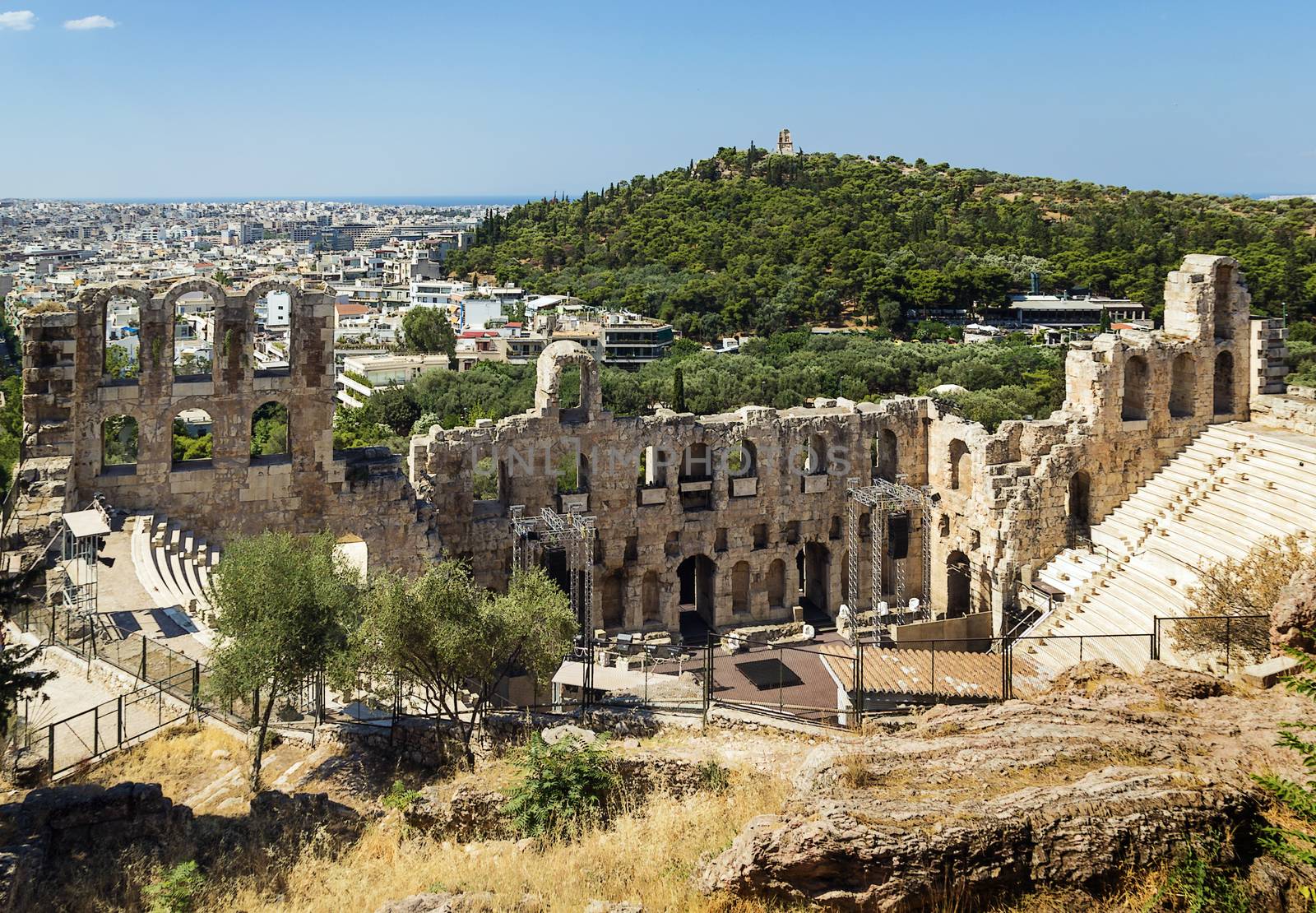 Odeon of Herodes Atticus, Athens by borisb17