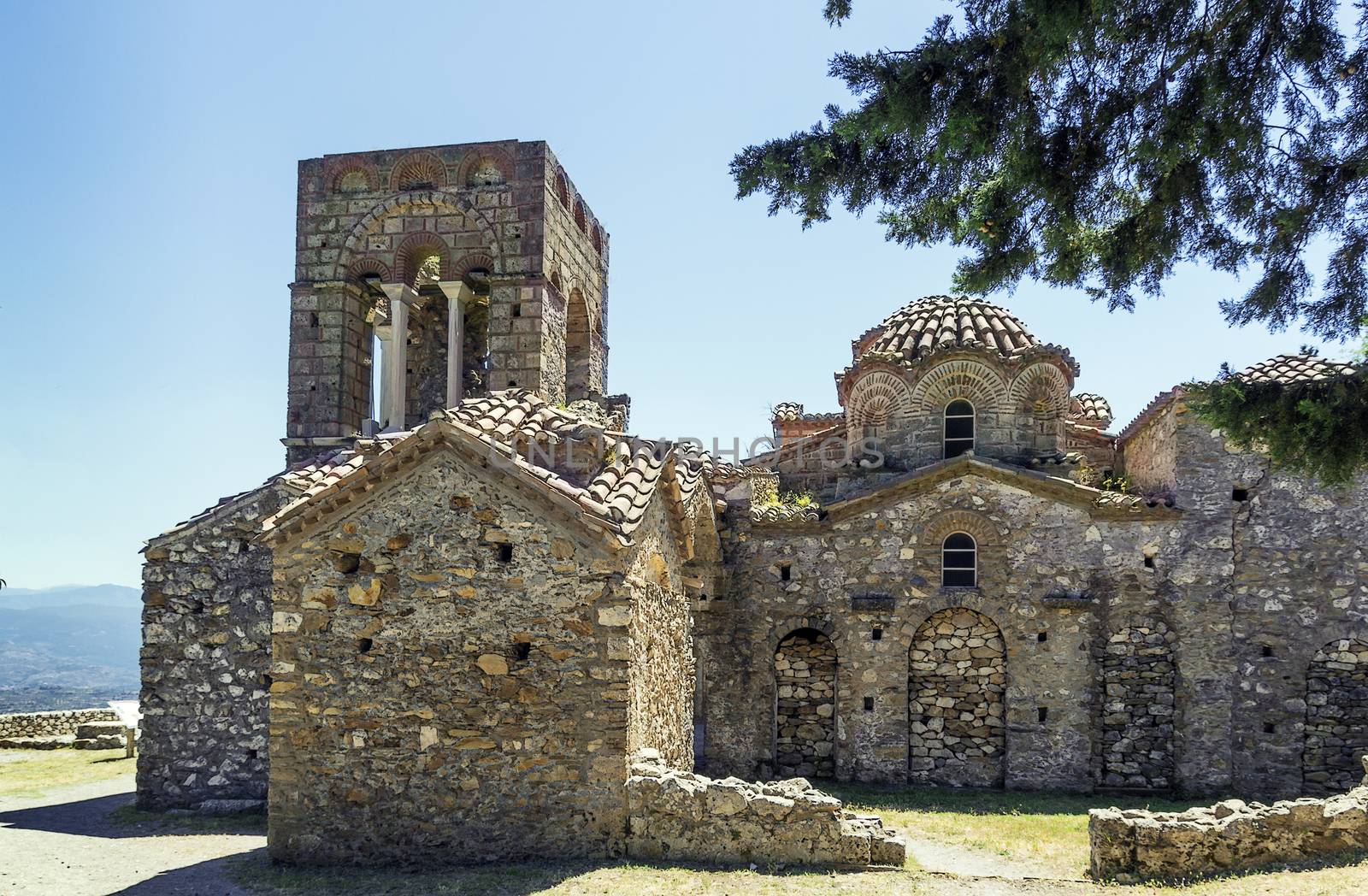 Mystras, Greece by borisb17