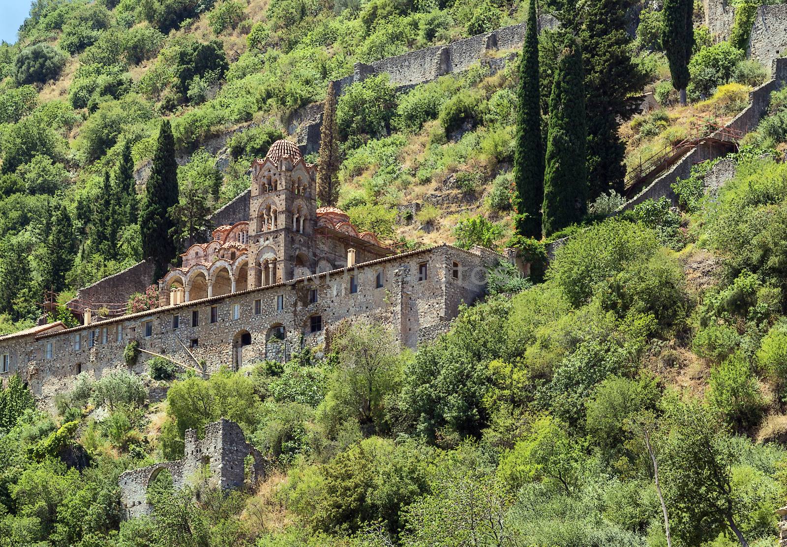 Mystras, Greece by borisb17