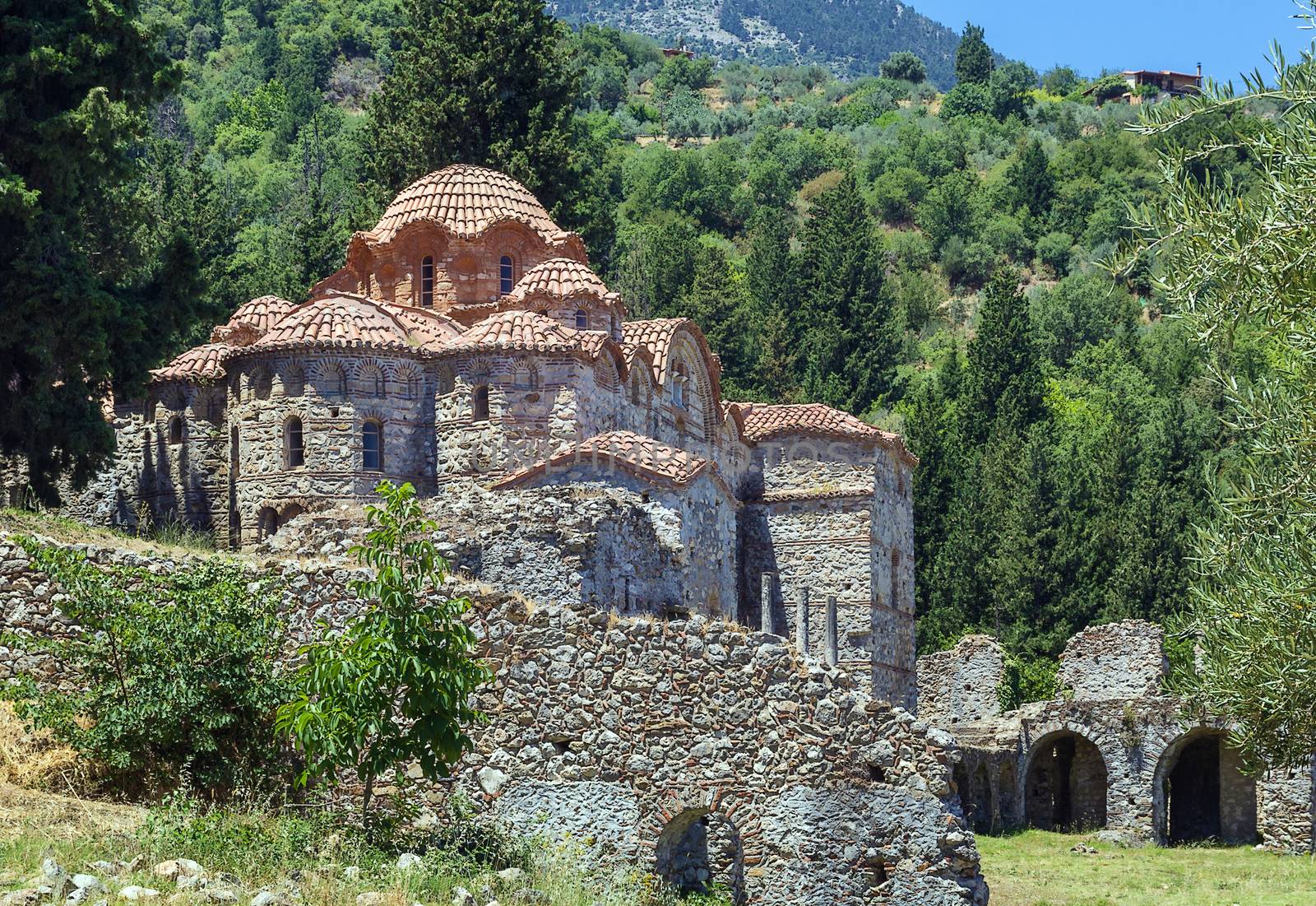 Mystras, Greece by borisb17