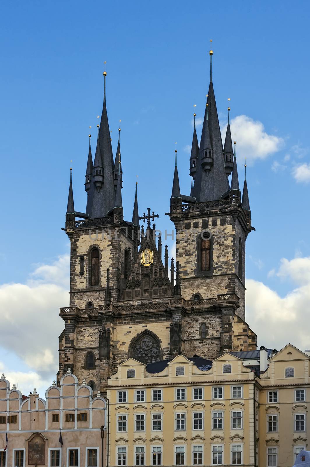 Church of Our Lady before Tyn is a dominant feature of the Old Town of Prague and has been the main church of this part of the city since the 14th century