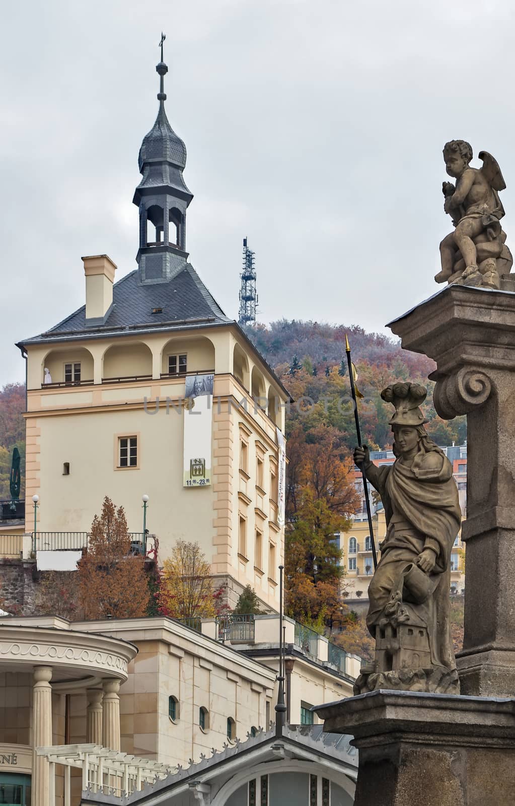 Castle Tower, Karlovy Vary by borisb17