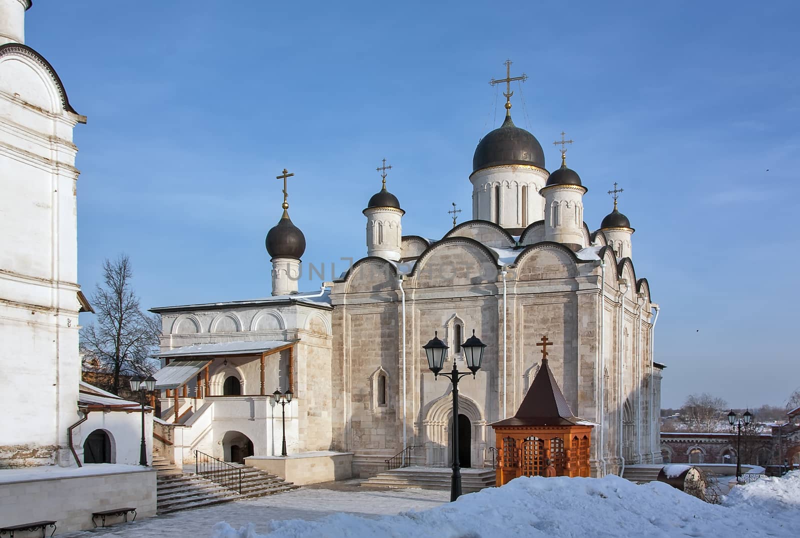 Vladychny monastery, Serpukhov, Russia by borisb17