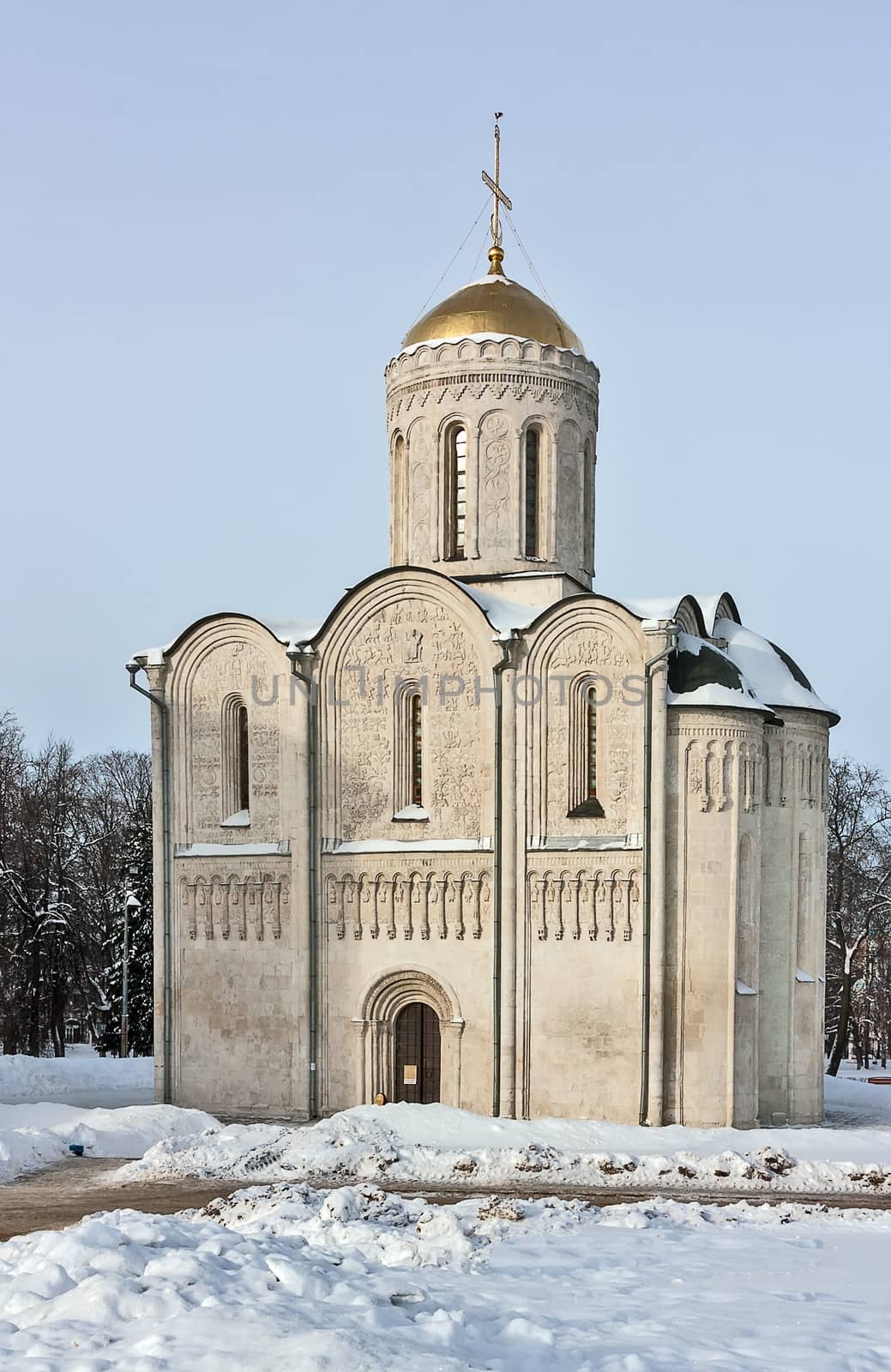 Cathedral of Saint Demetrius, Vladimir, Russia by borisb17