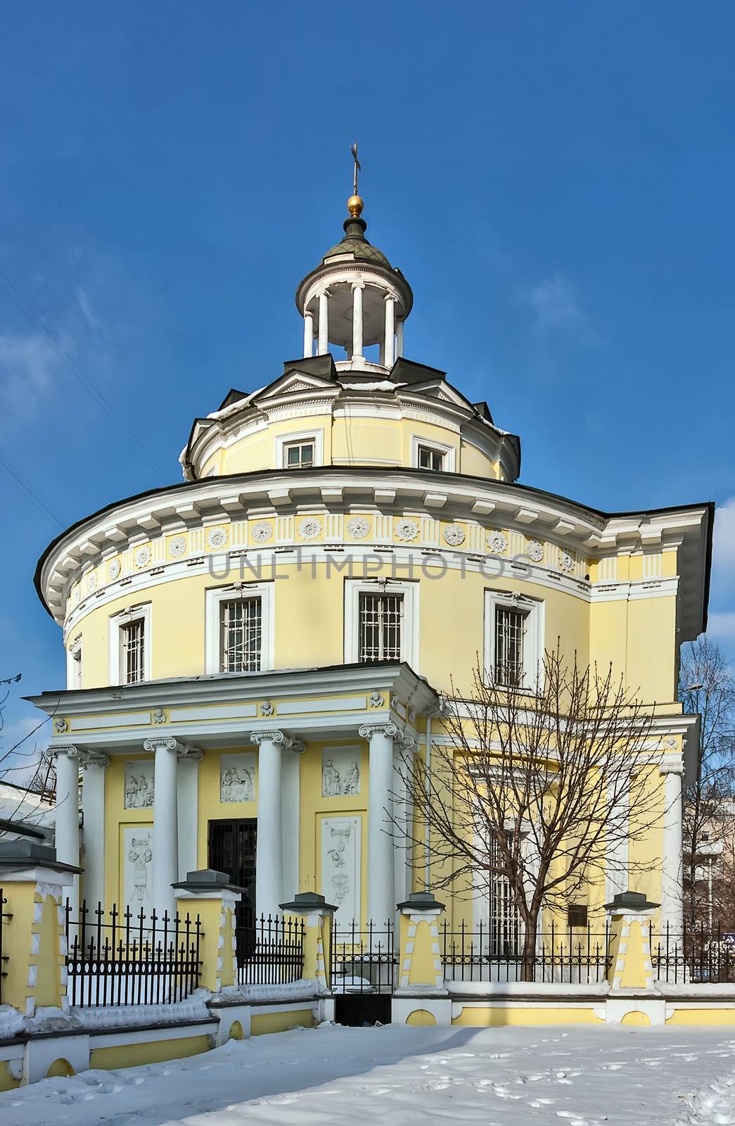 Church of the Metropolitan Philipp of Moscow, Moscow, Russia by borisb17