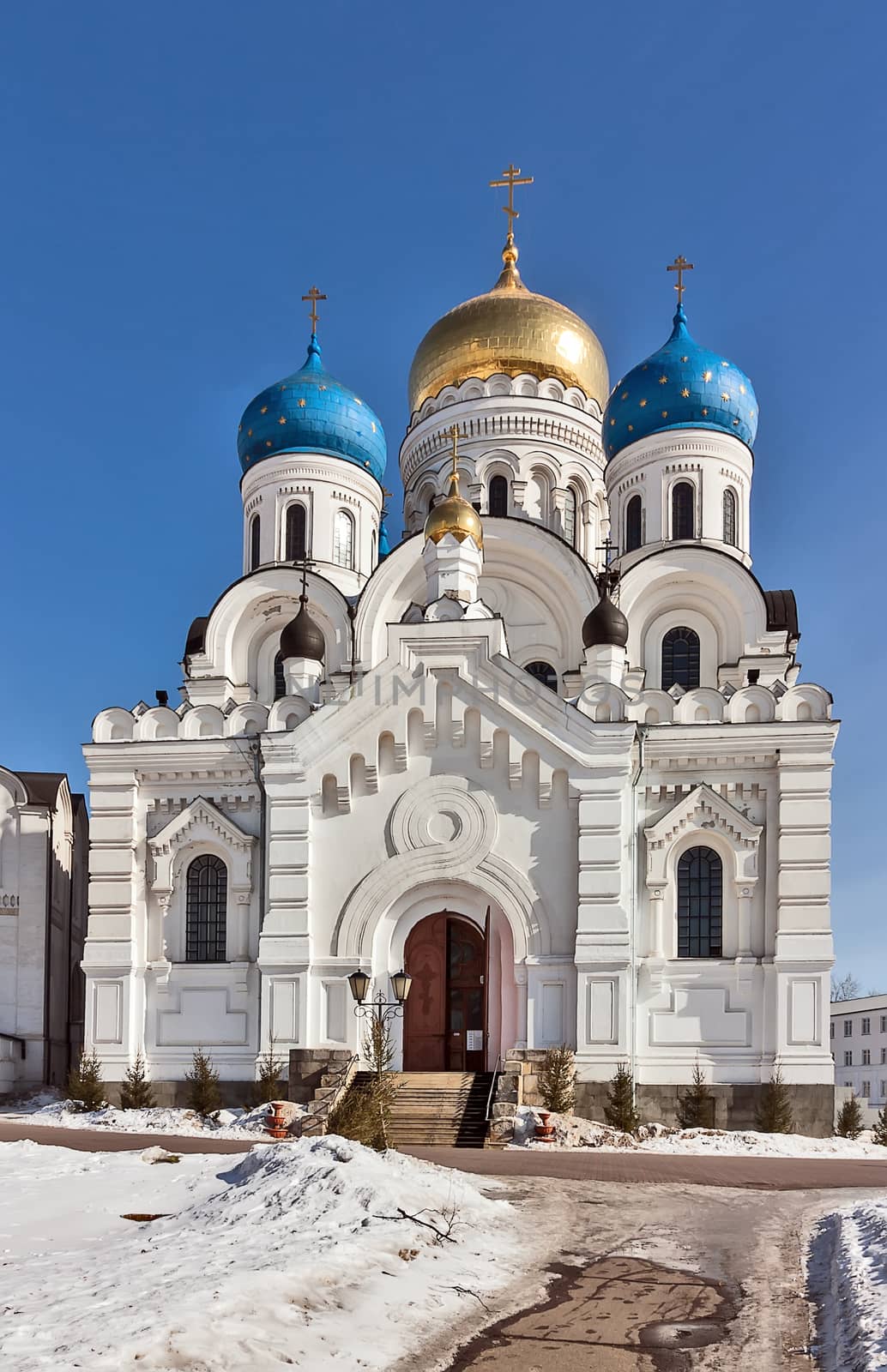 Transfiguration Cathedral. Nikolo-Ugreshsky Monastery  is Russian Orthodox monastery of St. Nicholas the Miracle-Worker located in a suburb of Moscow