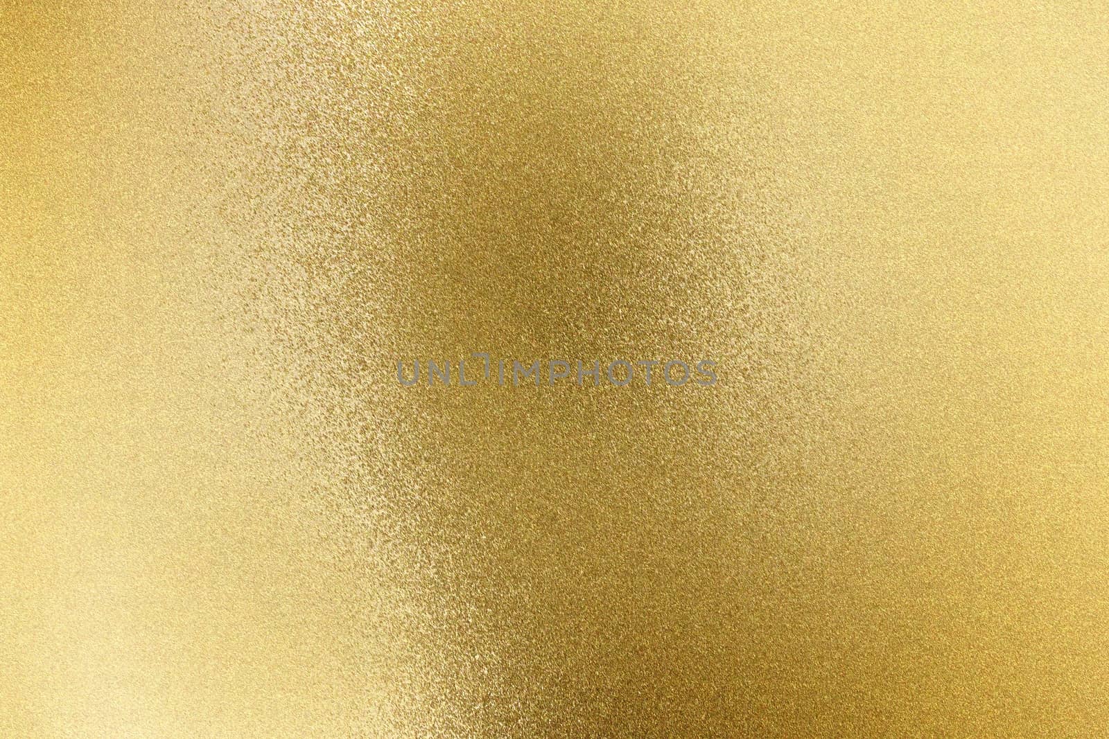 Abstract texture background, reflection rough gold wall