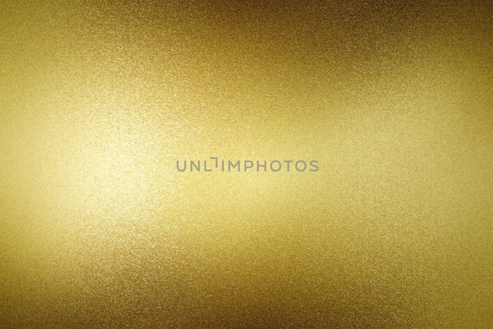Abstract texture background, glossy old gold metal wall