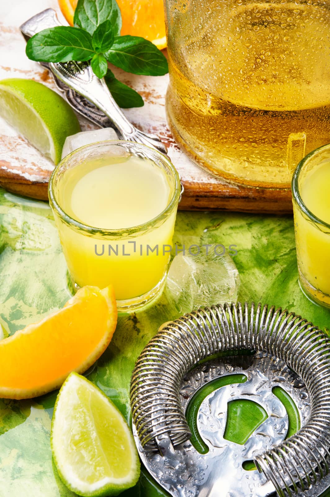 Homemade refreshing orange cocktails by LMykola