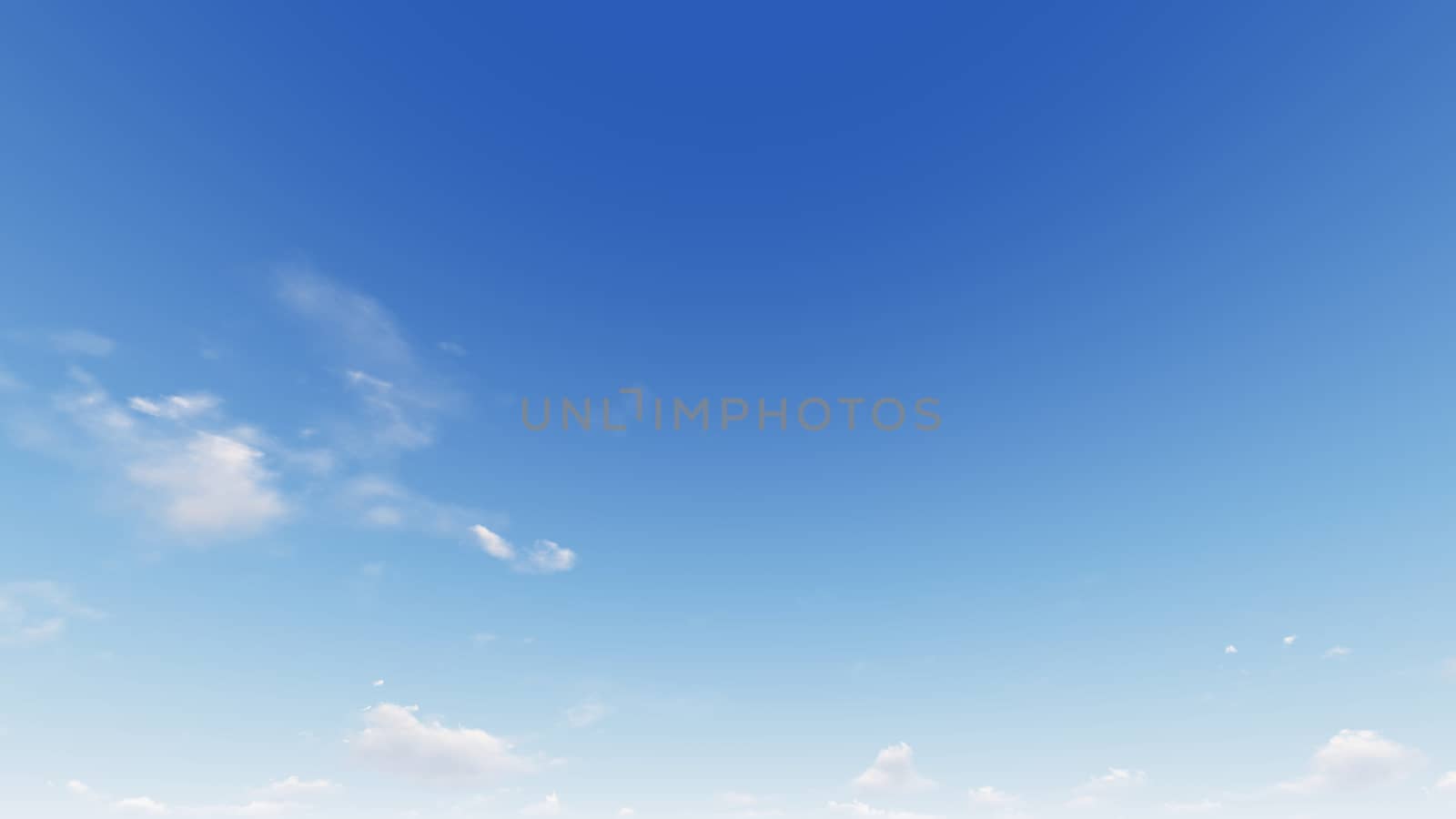 Cloudy blue sky abstract background, blue sky background with tiny clouds, 3d rendering

