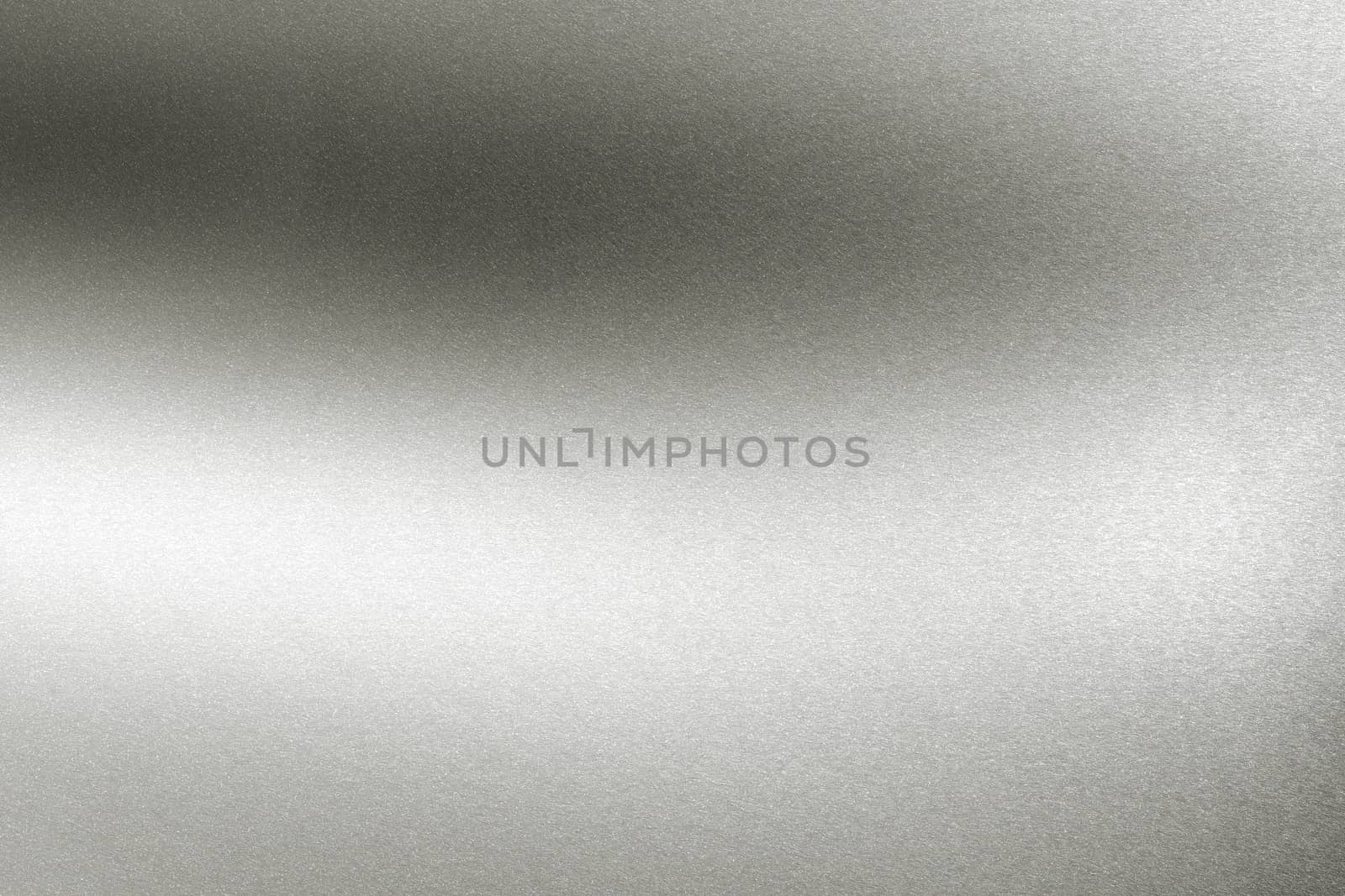 Brushed glossy silver metallic texture, abstract background