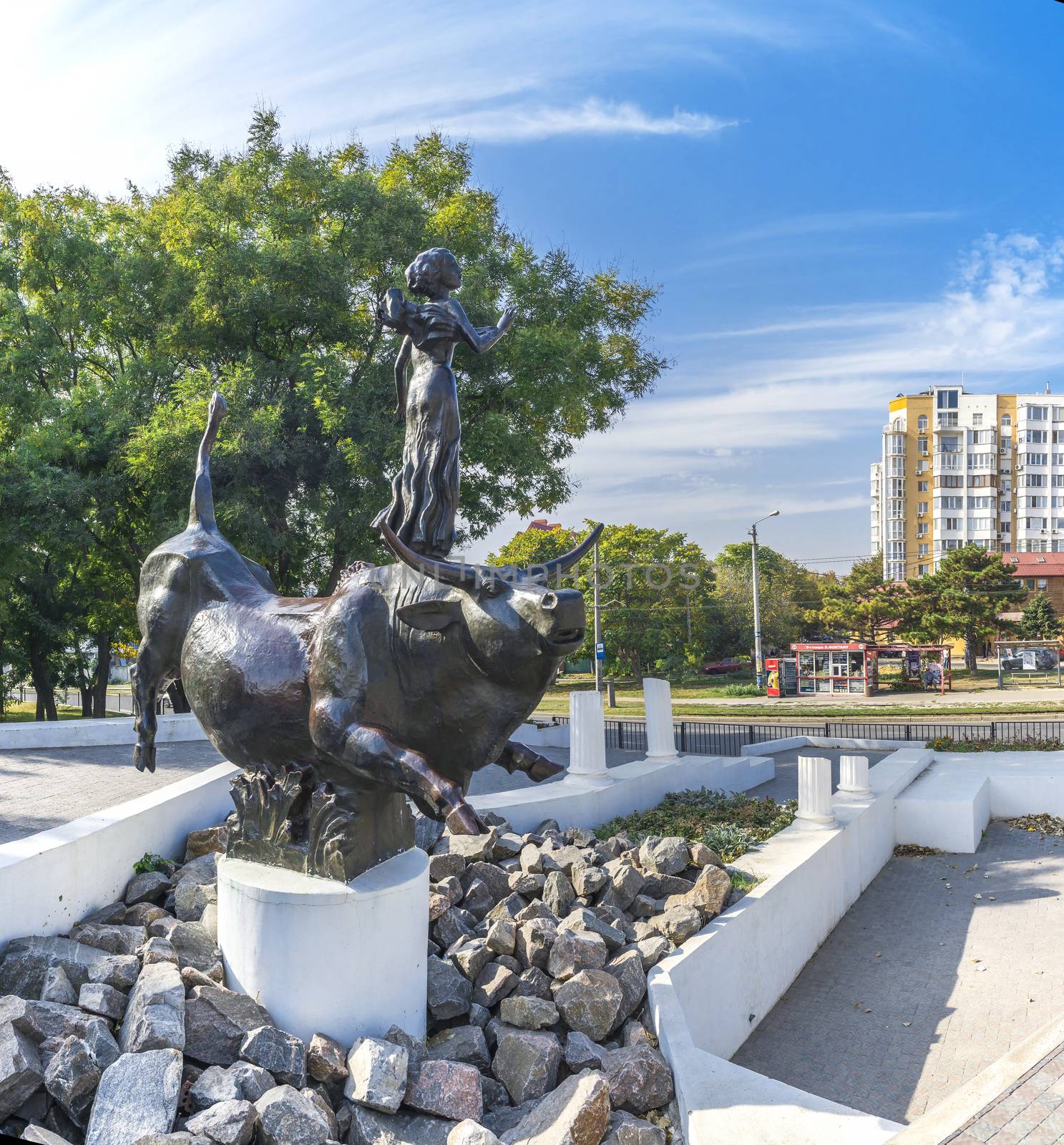 Abduction of Europa Monument in Odessa by Multipedia