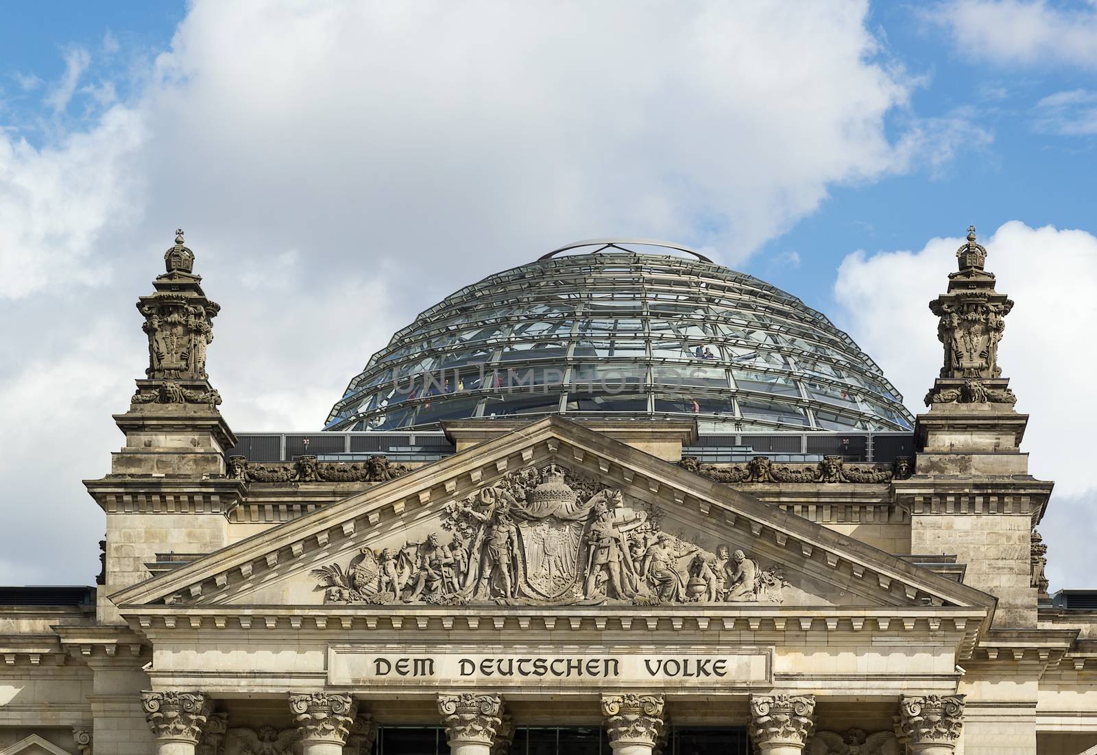 Reichstag building, Berlin by borisb17