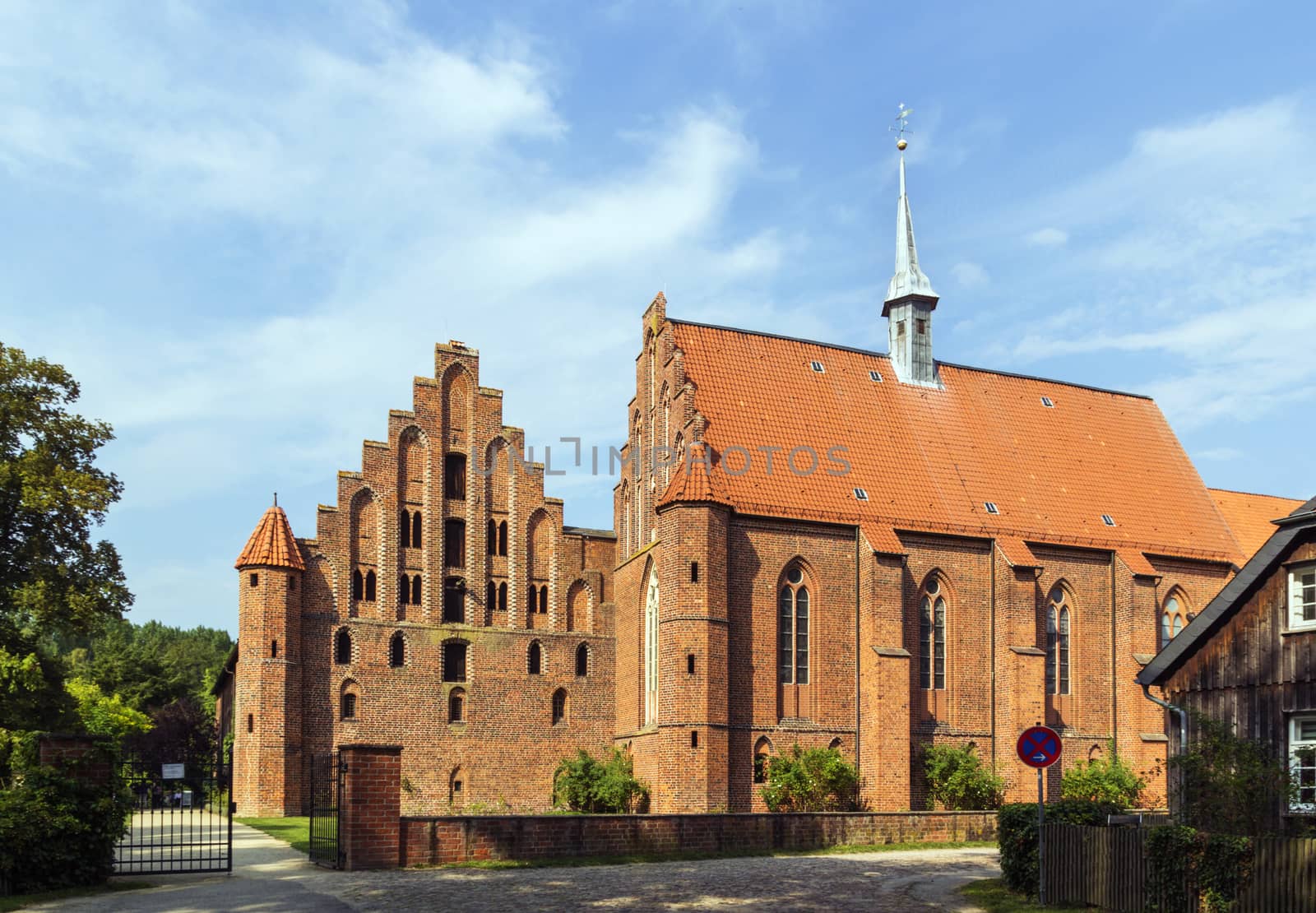 historic buildings in the style known as Brick Gothic in Wienhausen Abbey are well-preserved. Germany