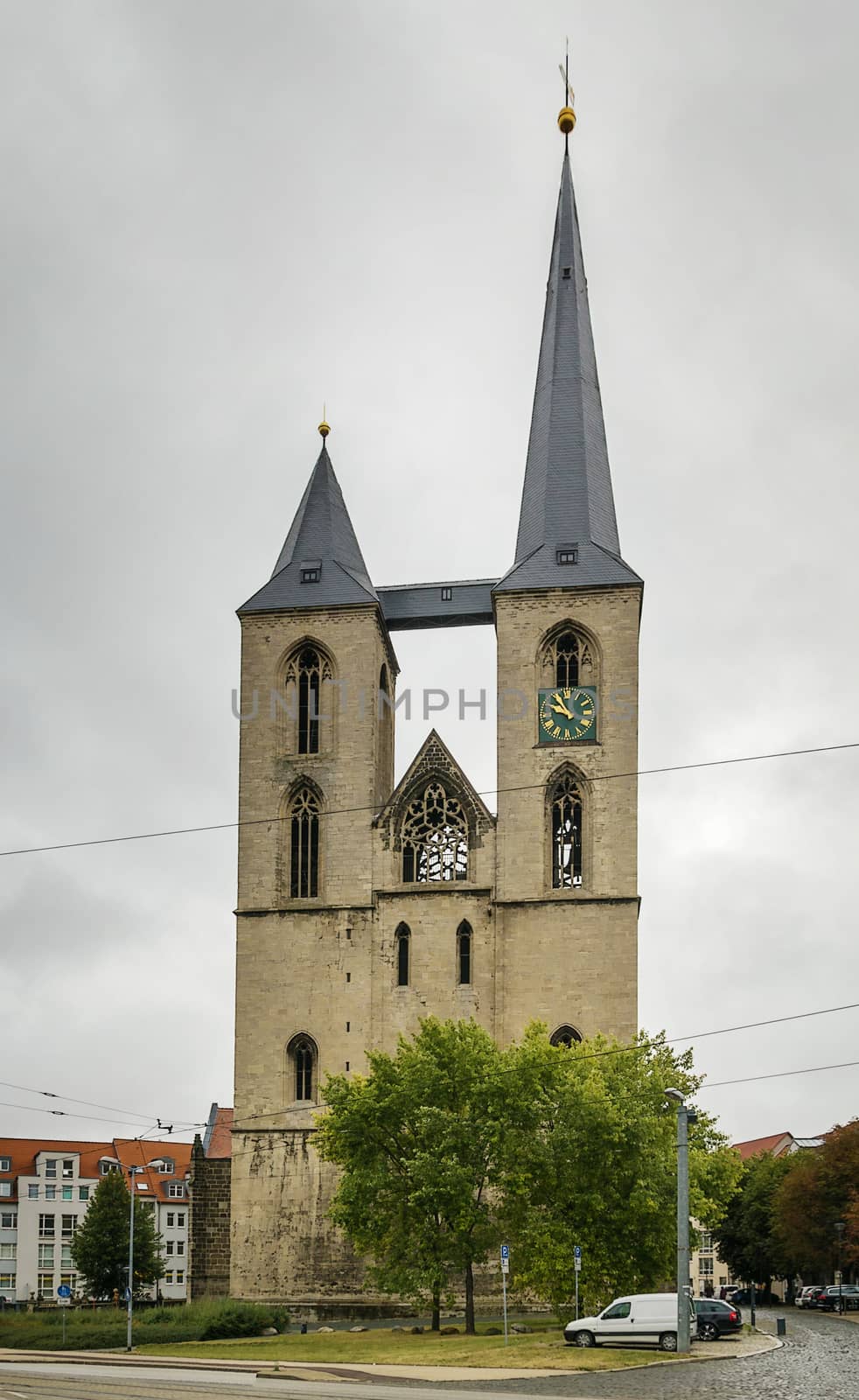 st Martini Church was built in the early middle ages and built for the first time mentioned in 1186,Halberstadt, Germany