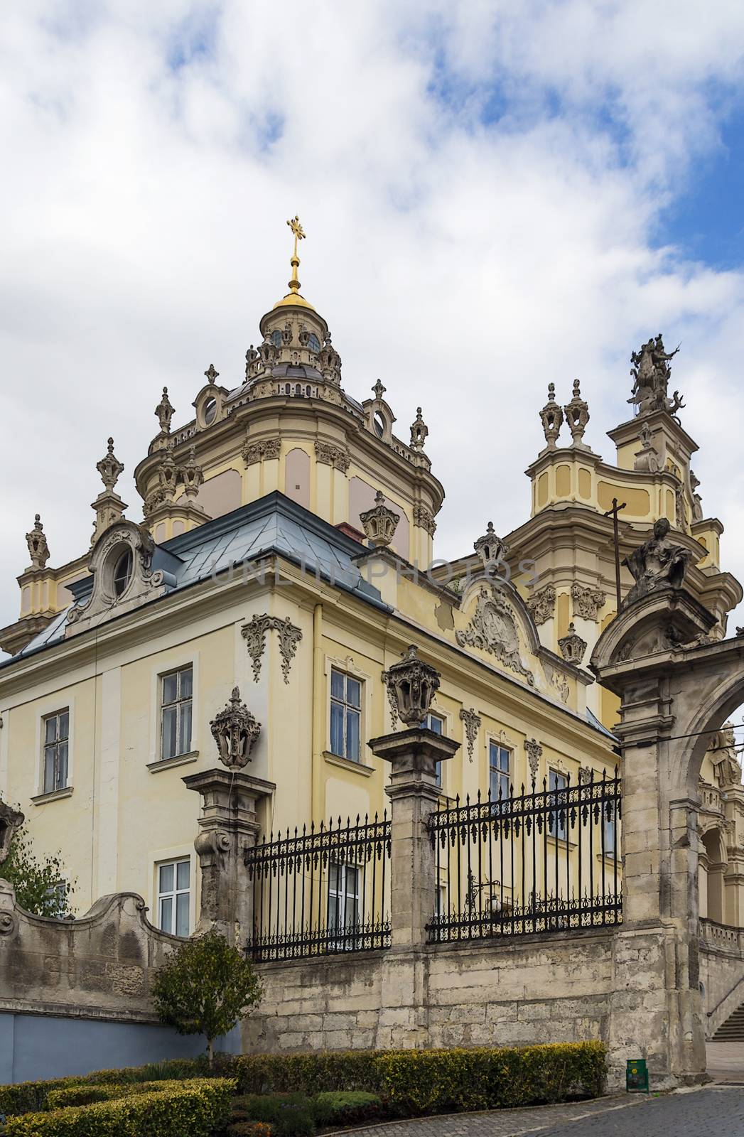 St. George Cathedral is a baroque-rococo cathedral located in the city of Lviv. It was constructed between 1744 and 1760