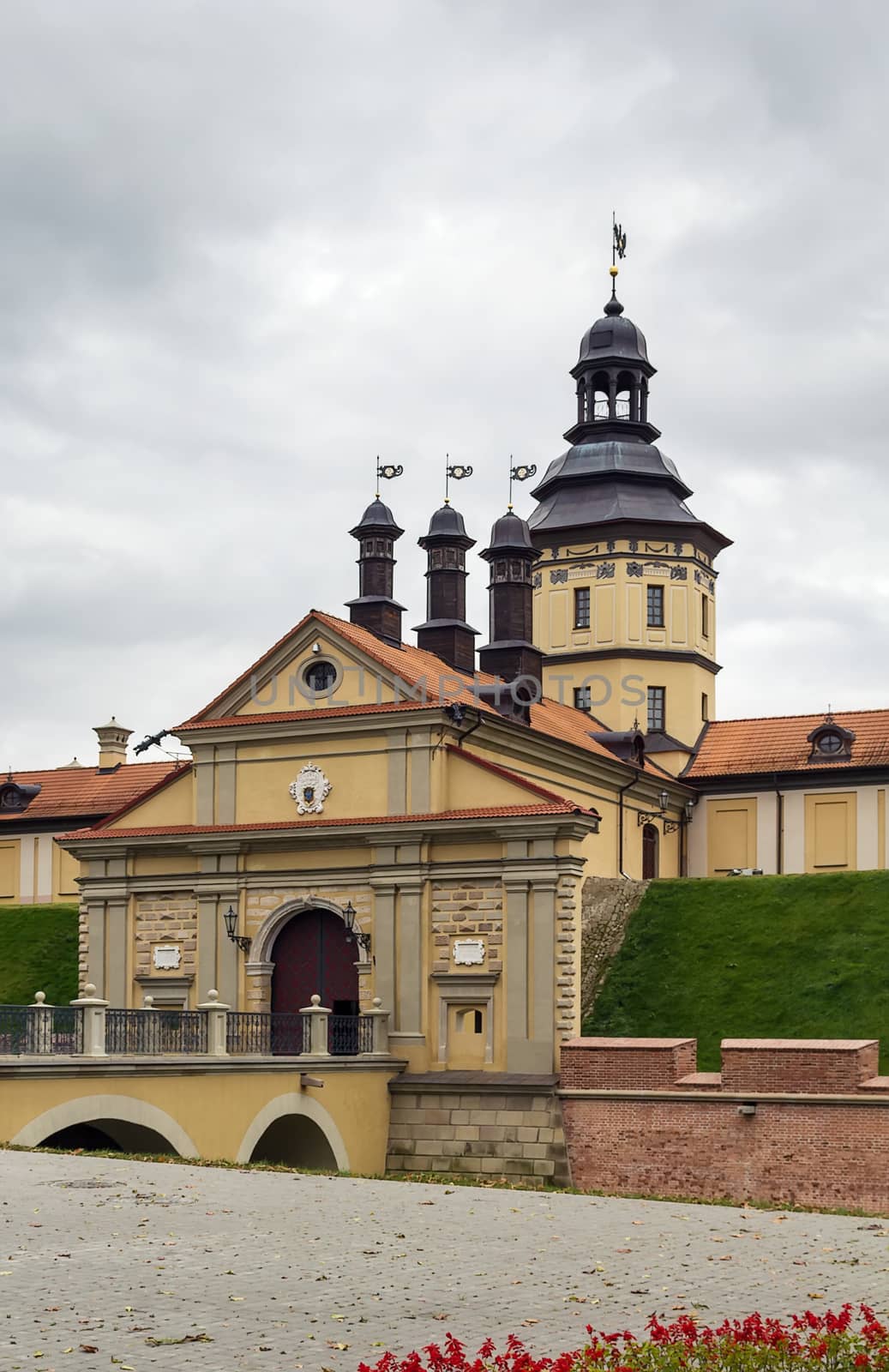 Nesvizh Castle, Belarus by borisb17