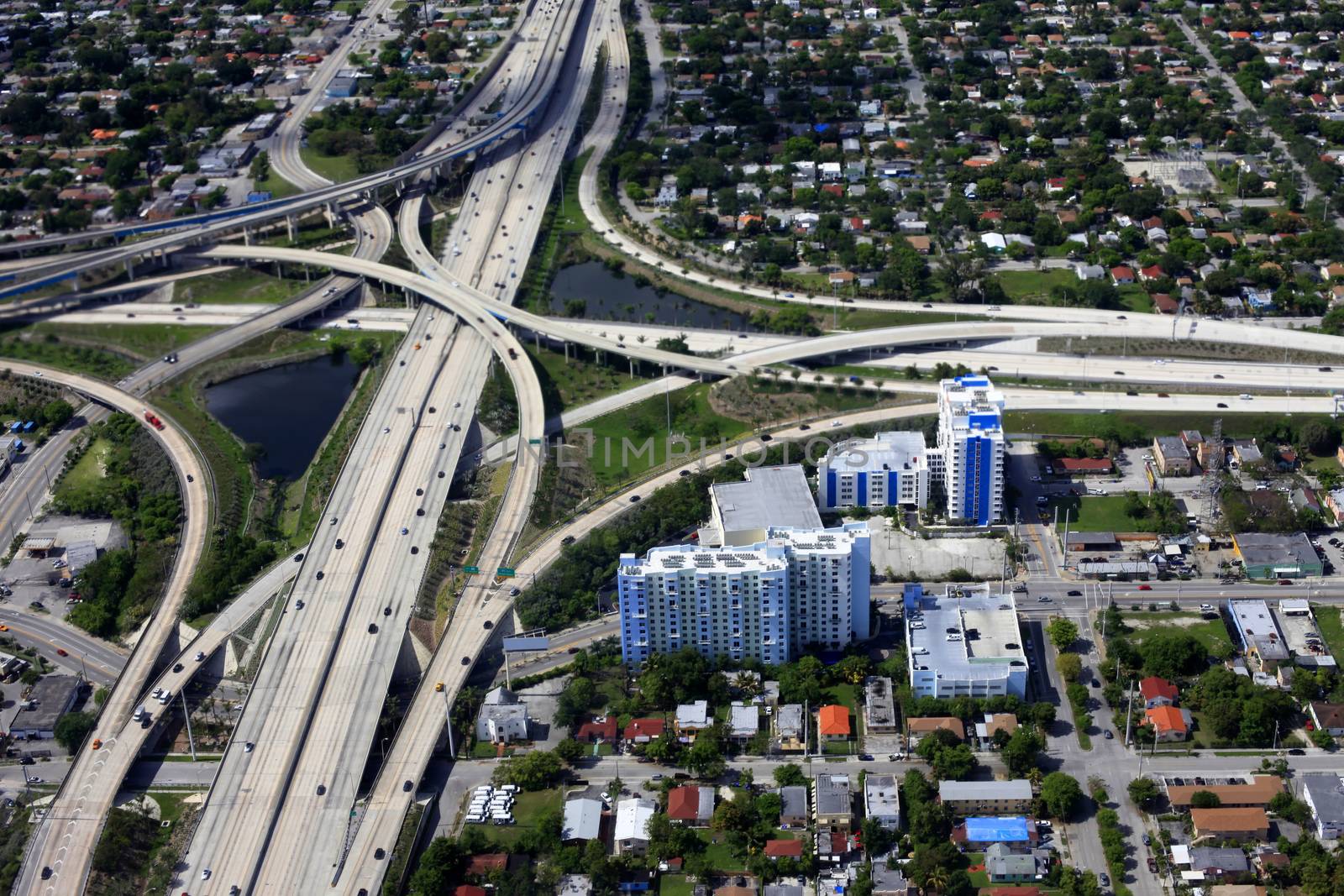 Roads junction in Miami by friday
