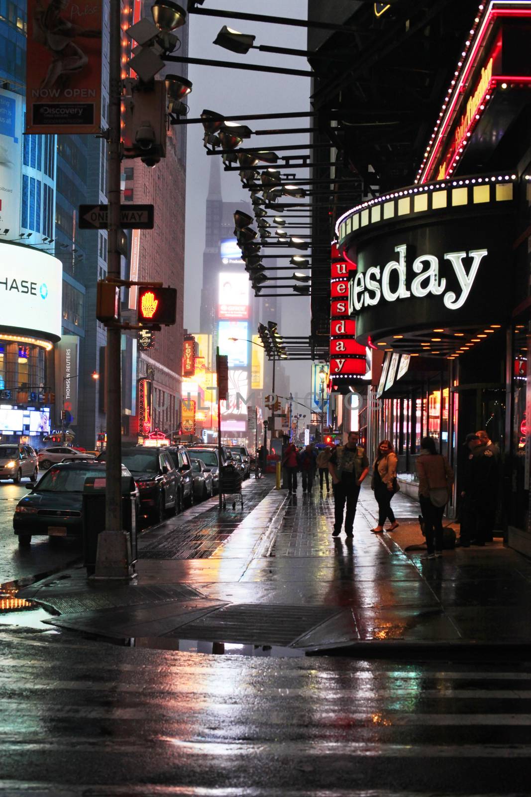 Rainy New York by friday